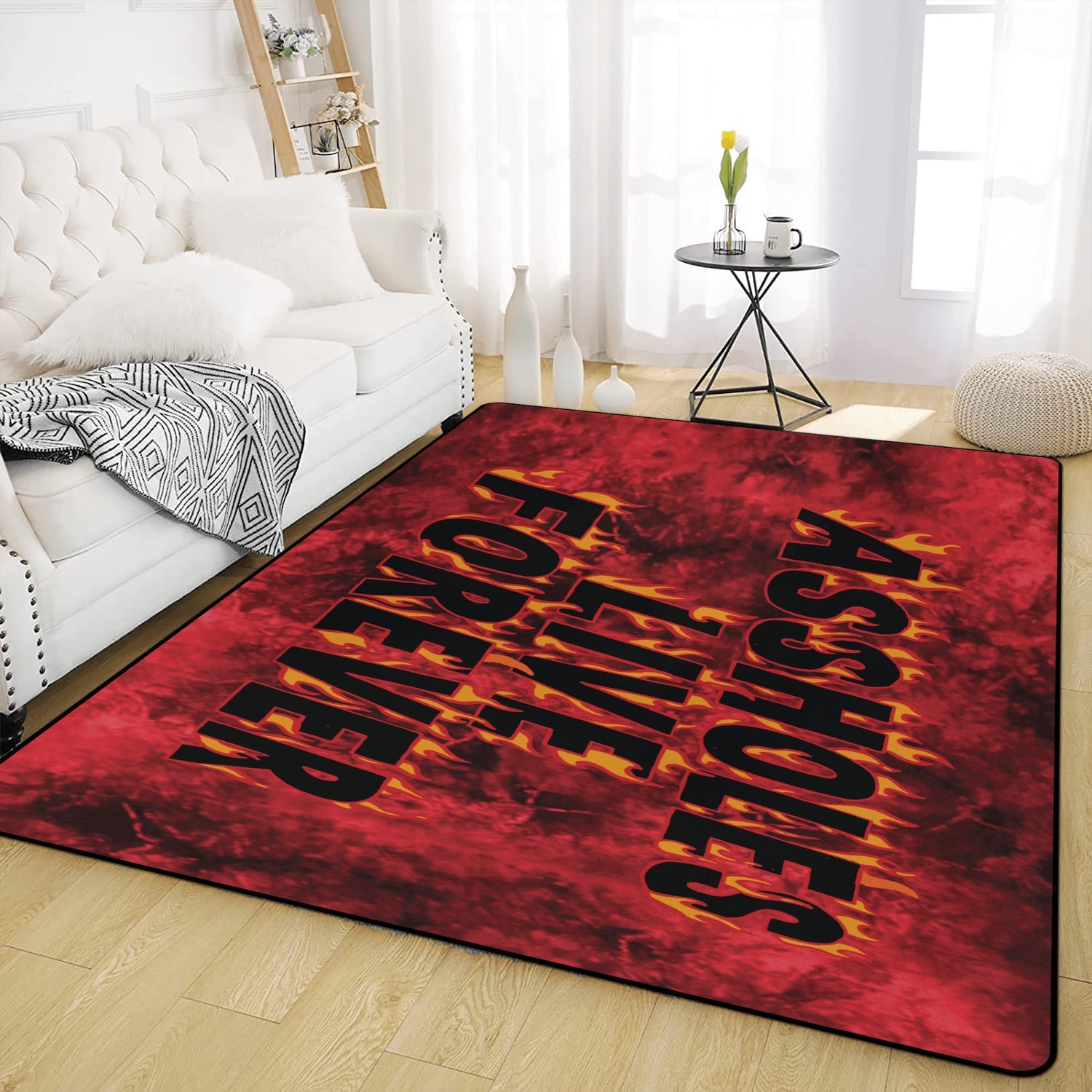 Living Room Rug - ALF Flames