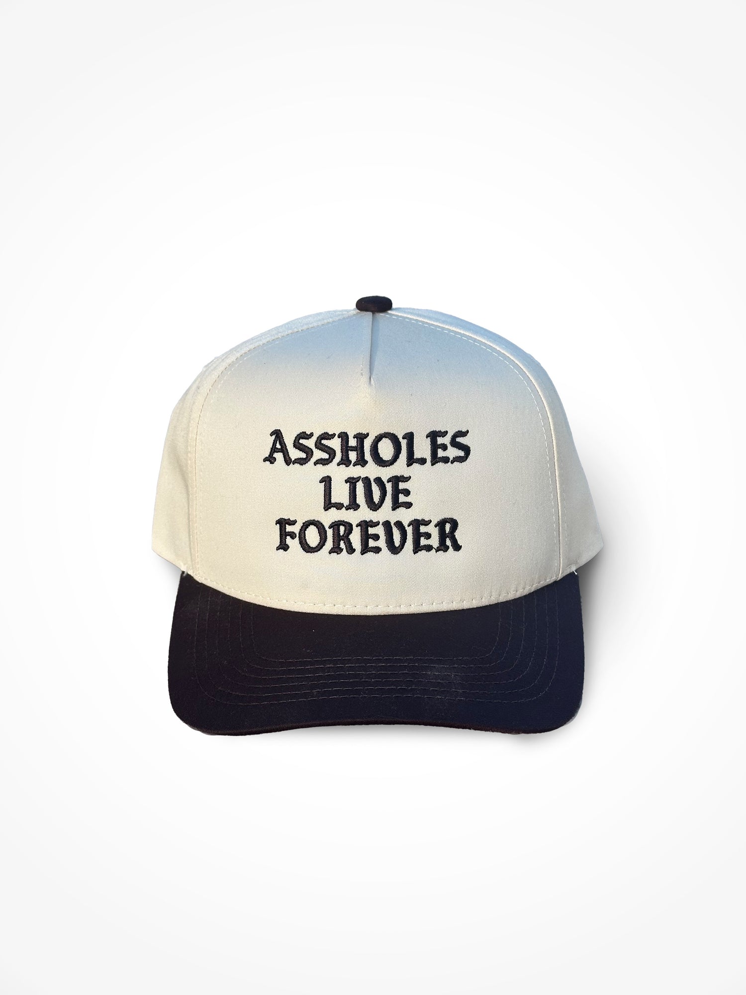 ALF 5 Panel Snapback Two Tone - Natural/Black