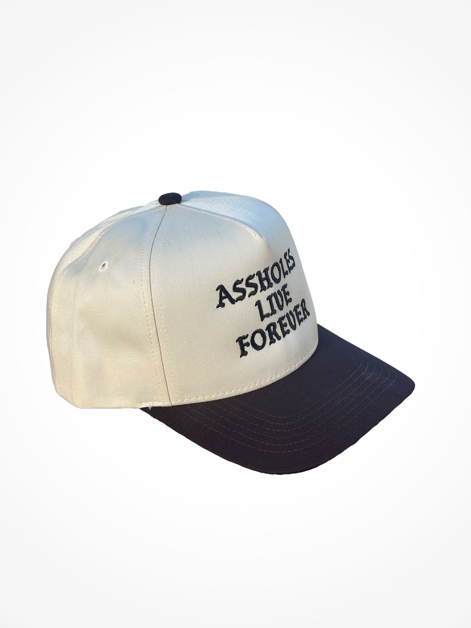 ALF 5 Panel Snapback Two Tone - Natural/Black