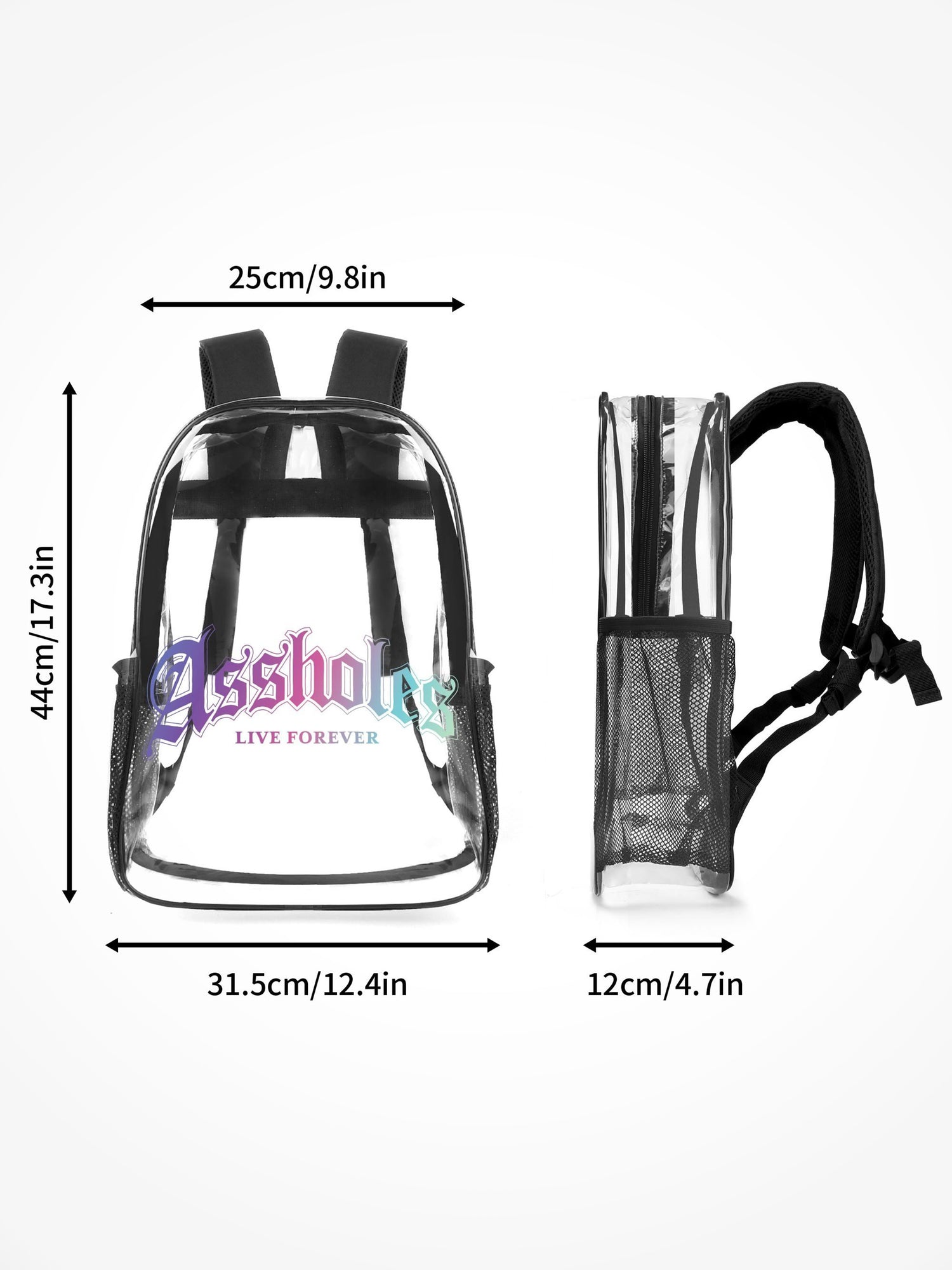 Transparent Backpack - ALF Gang