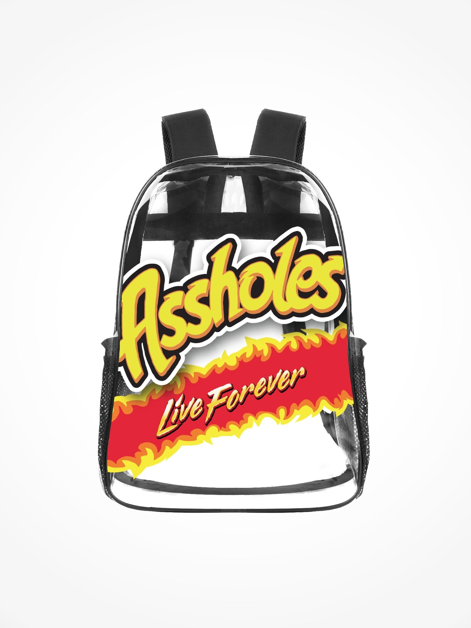 Transparent Backpack - ALF Flamin Hot