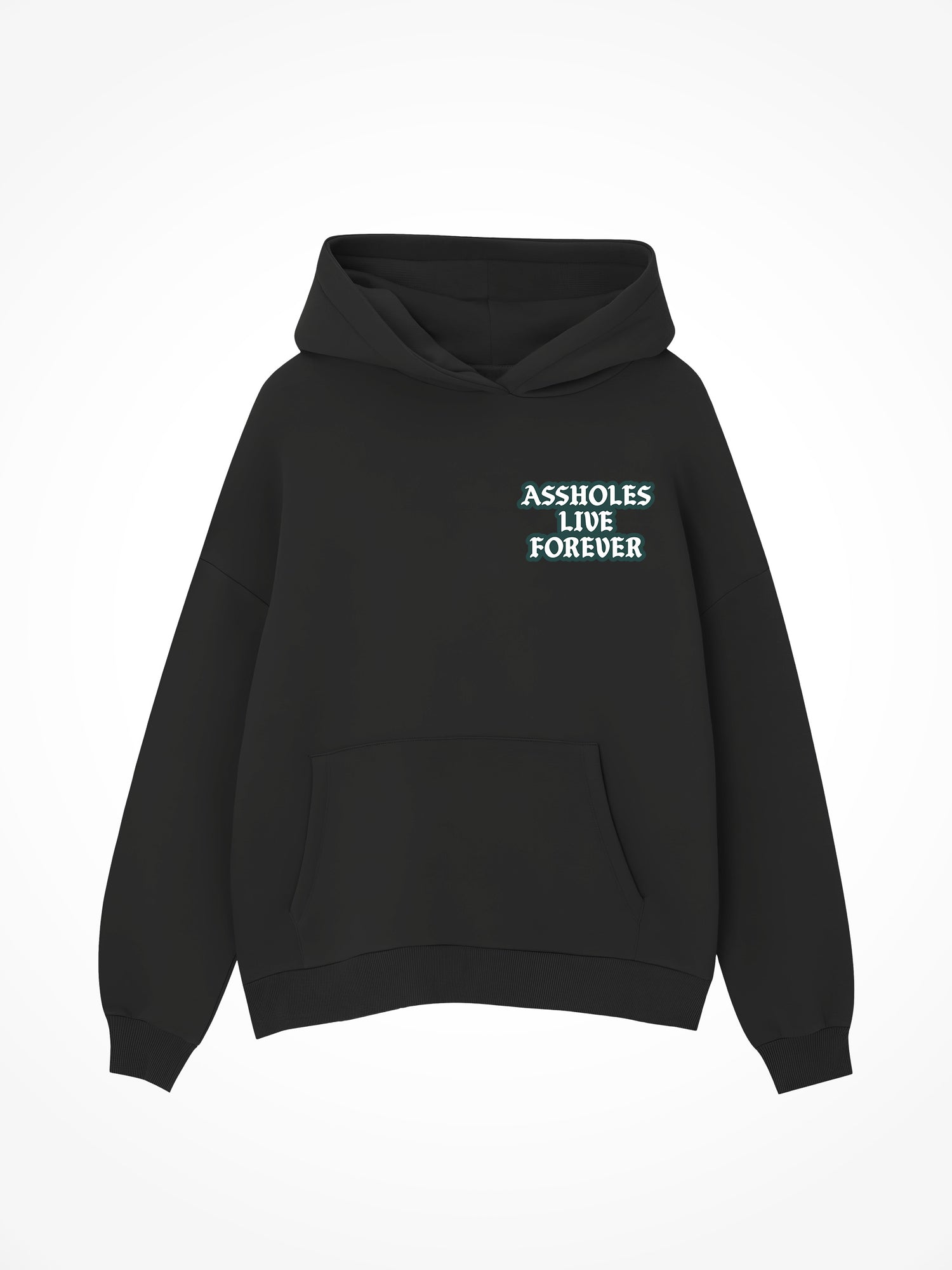 ALF Flowers - Black Hoodie