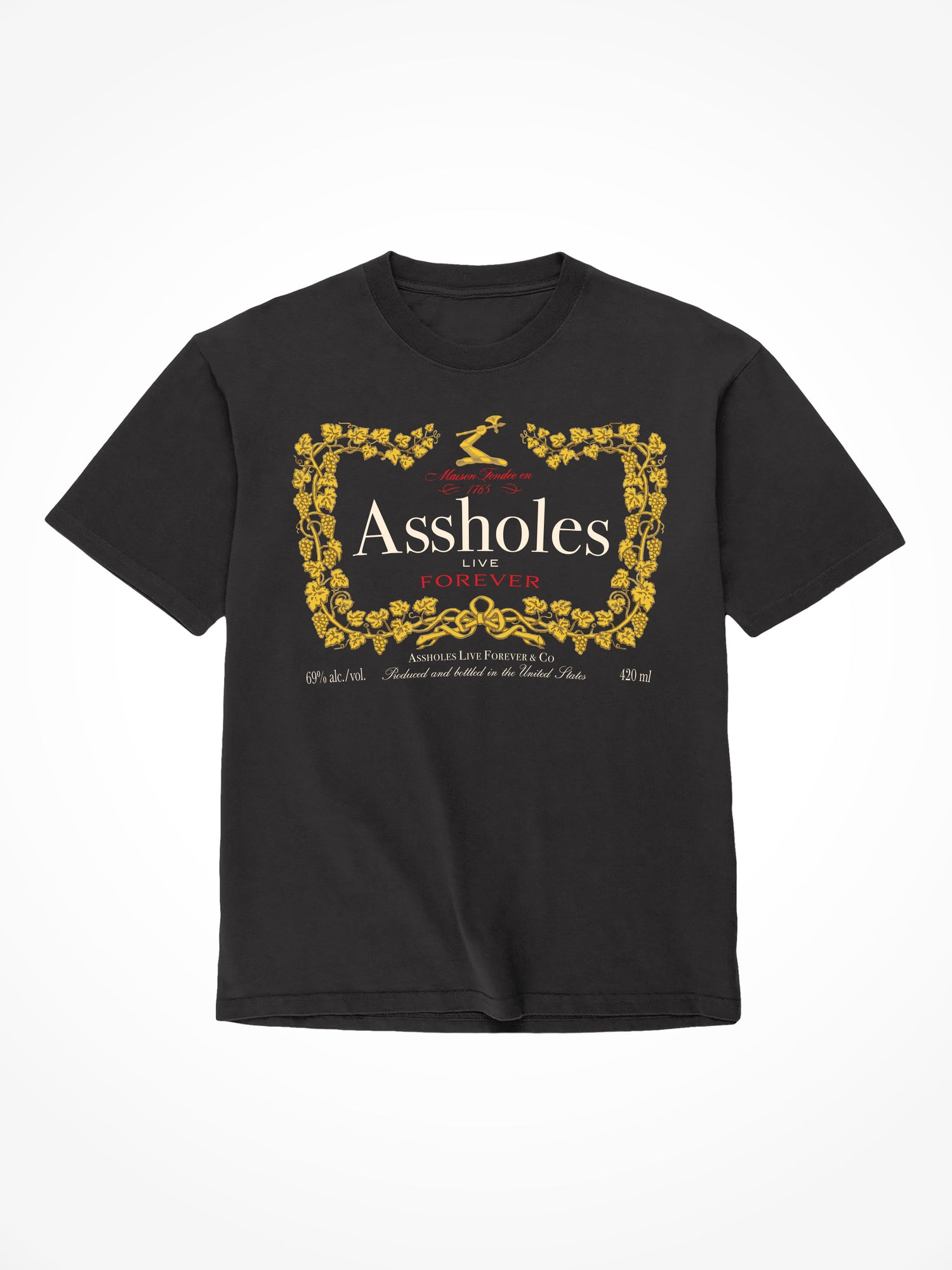 ALF Henny - Black T-Shirt