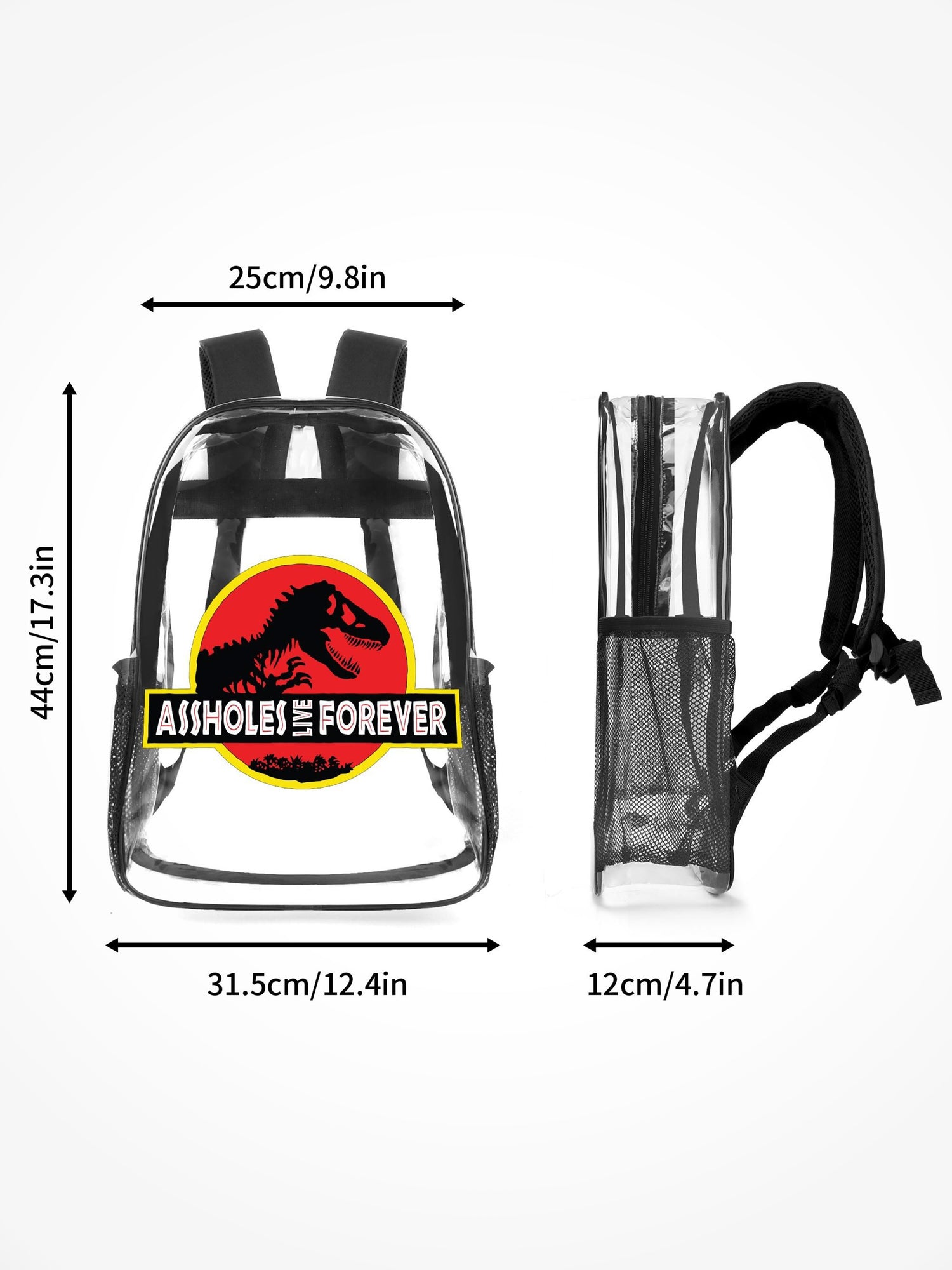 Transparent Backpack - ALF Jurassic