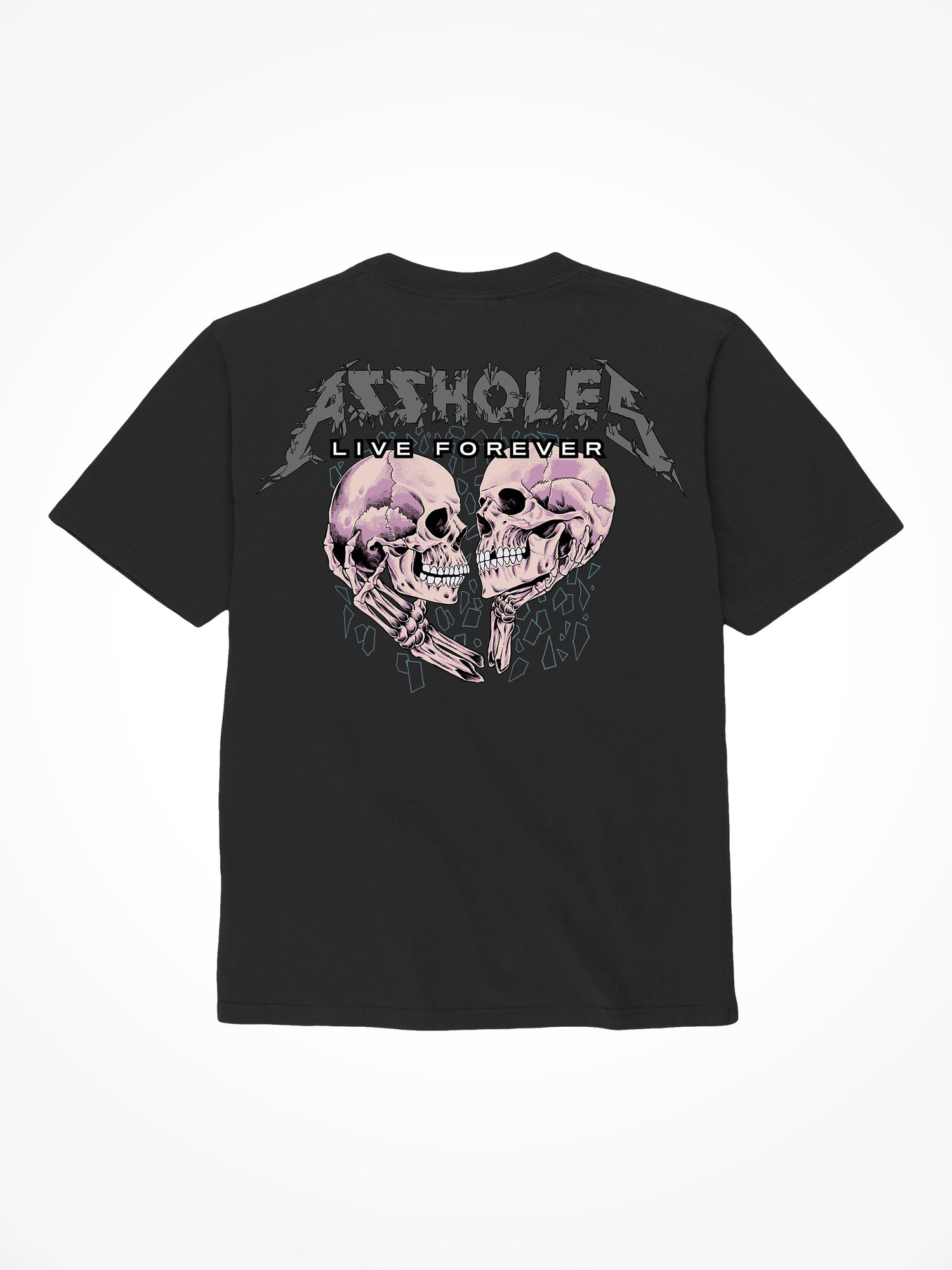 ALF Skulls in Love- Black T-Shirt