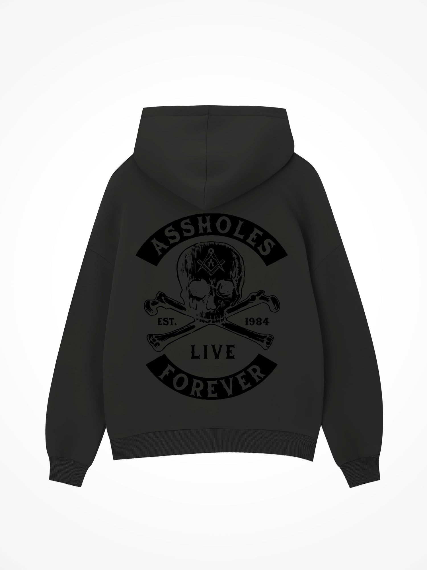 Blackout Assholes Secret Society - Black Hoodie