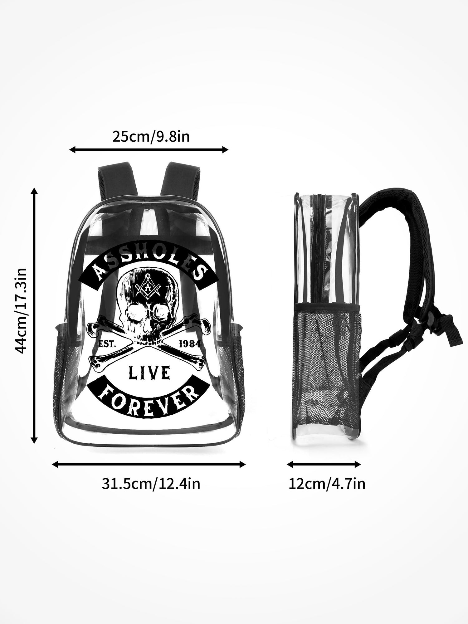 Transparent Backpack - ALF Secret Society