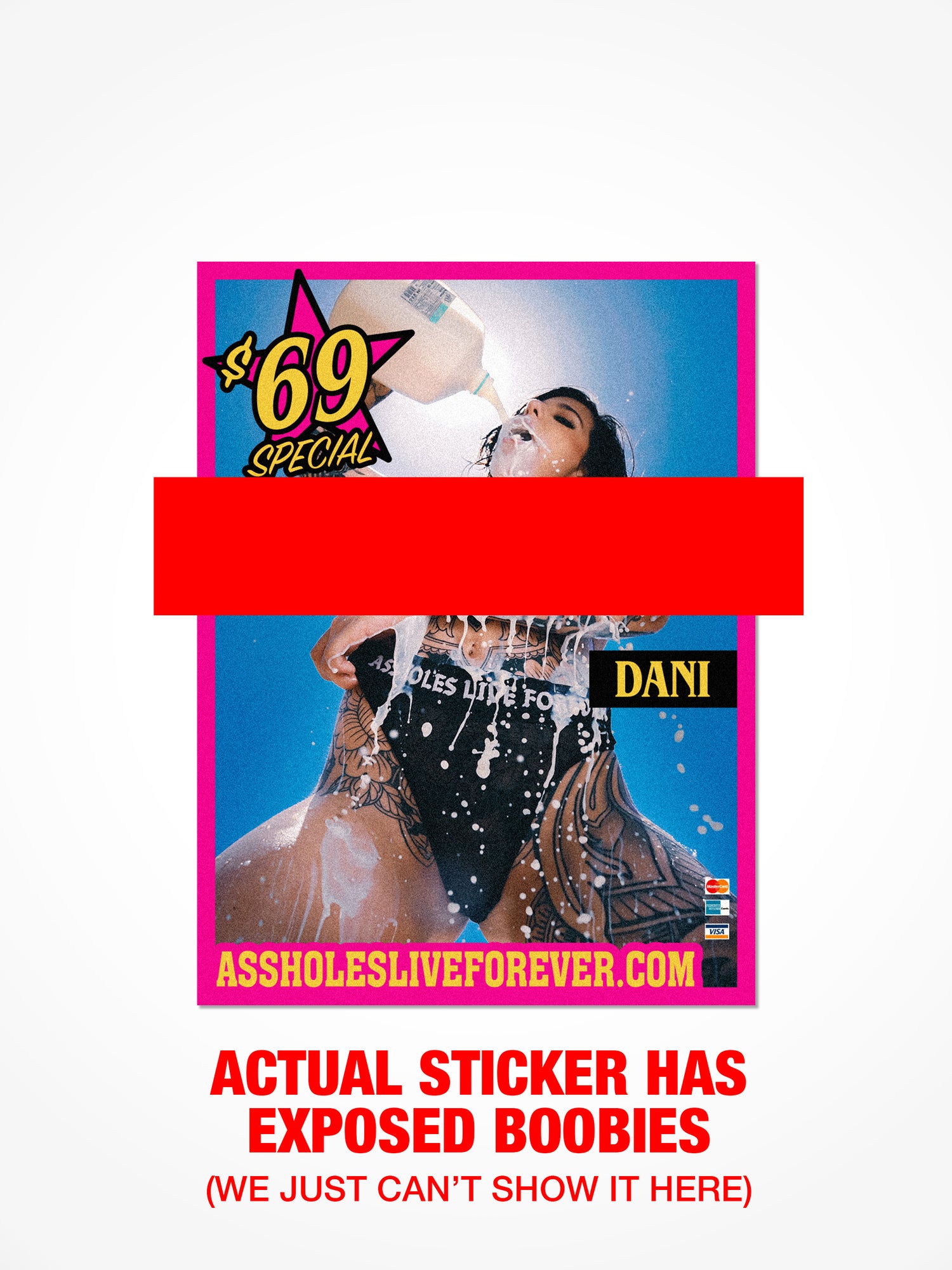 Dani - Vegas Call Girl Sticker