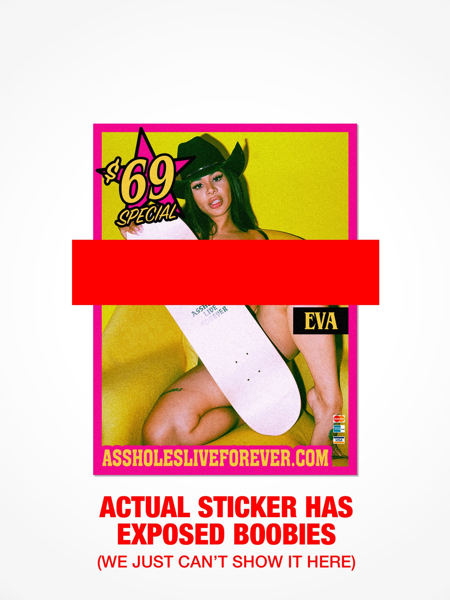 Eva - Vegas Call Girl Sticker