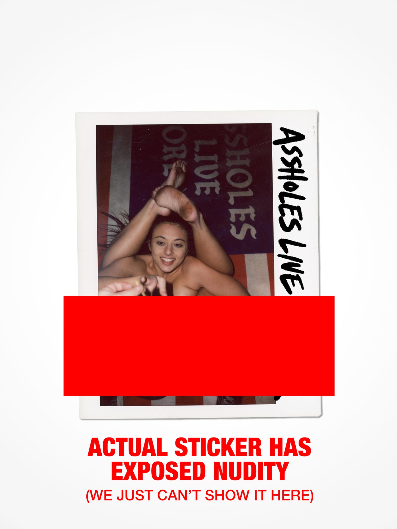 Gia - Polaroid Sticker