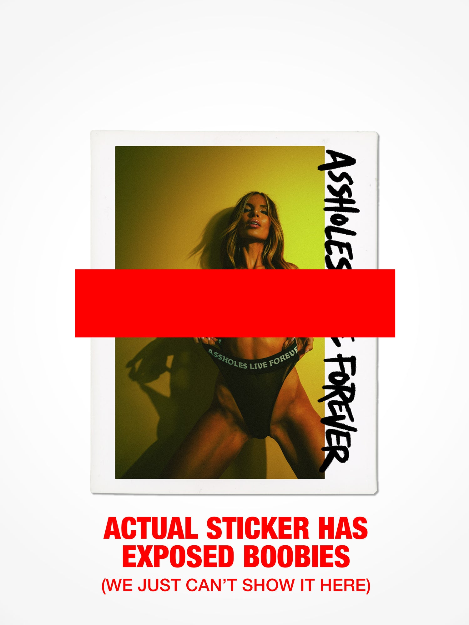 Julie - Polaroid Sticker