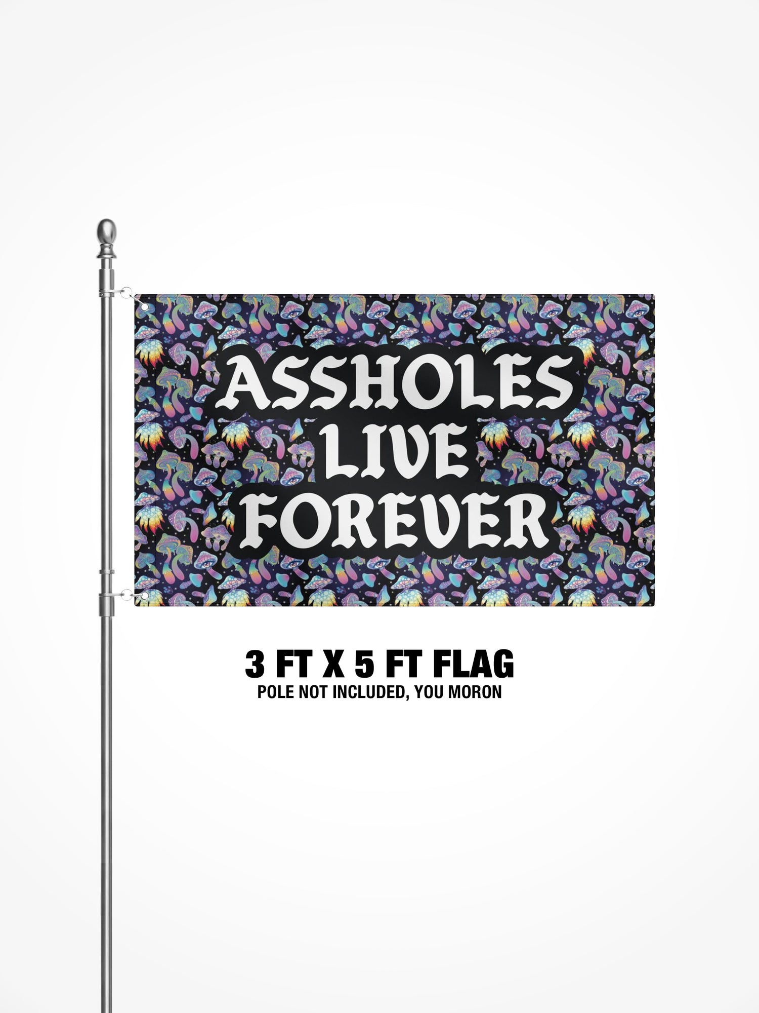 3x5 Ft Flag  - ALF OG MUSHROOM