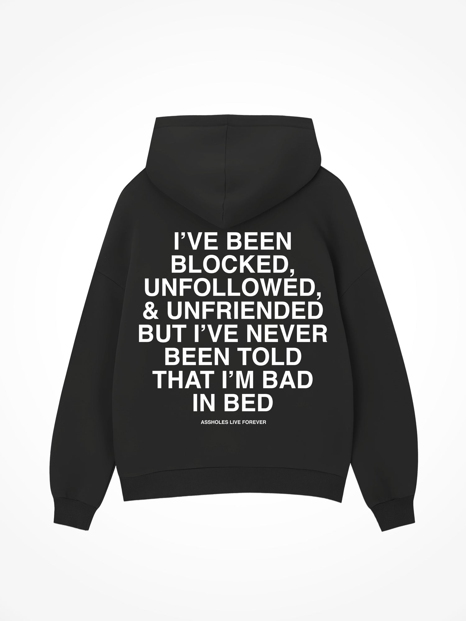 Bad In Bed - Black Hoodie