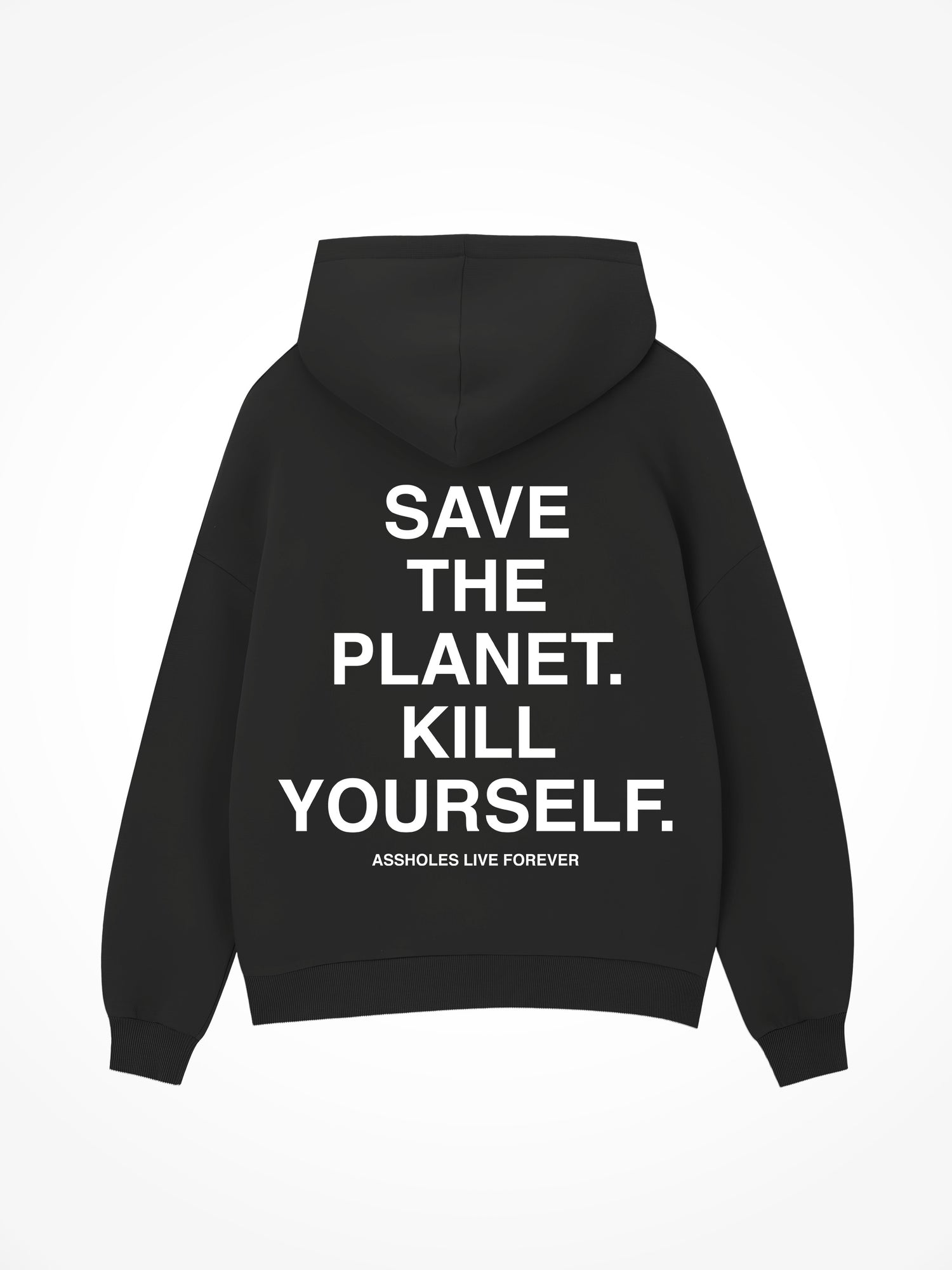 Save the Planet - Black Hoodie