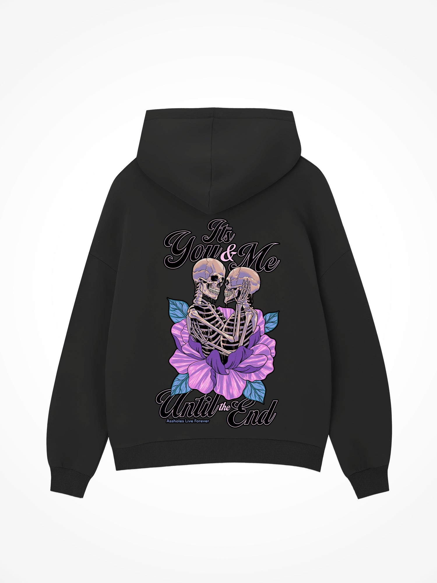 You And Me Till The End - Black Hoodie