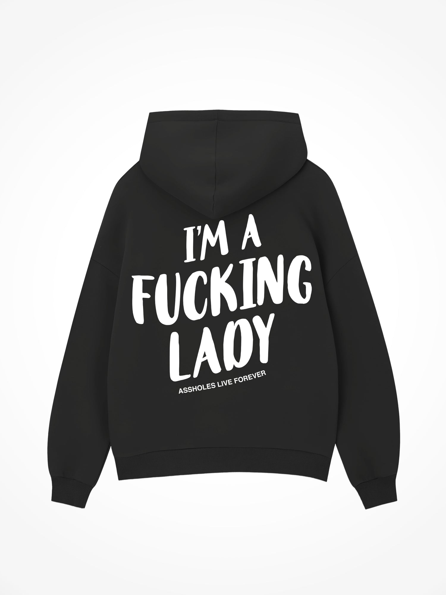 Fucking Lady - Black Hoodie