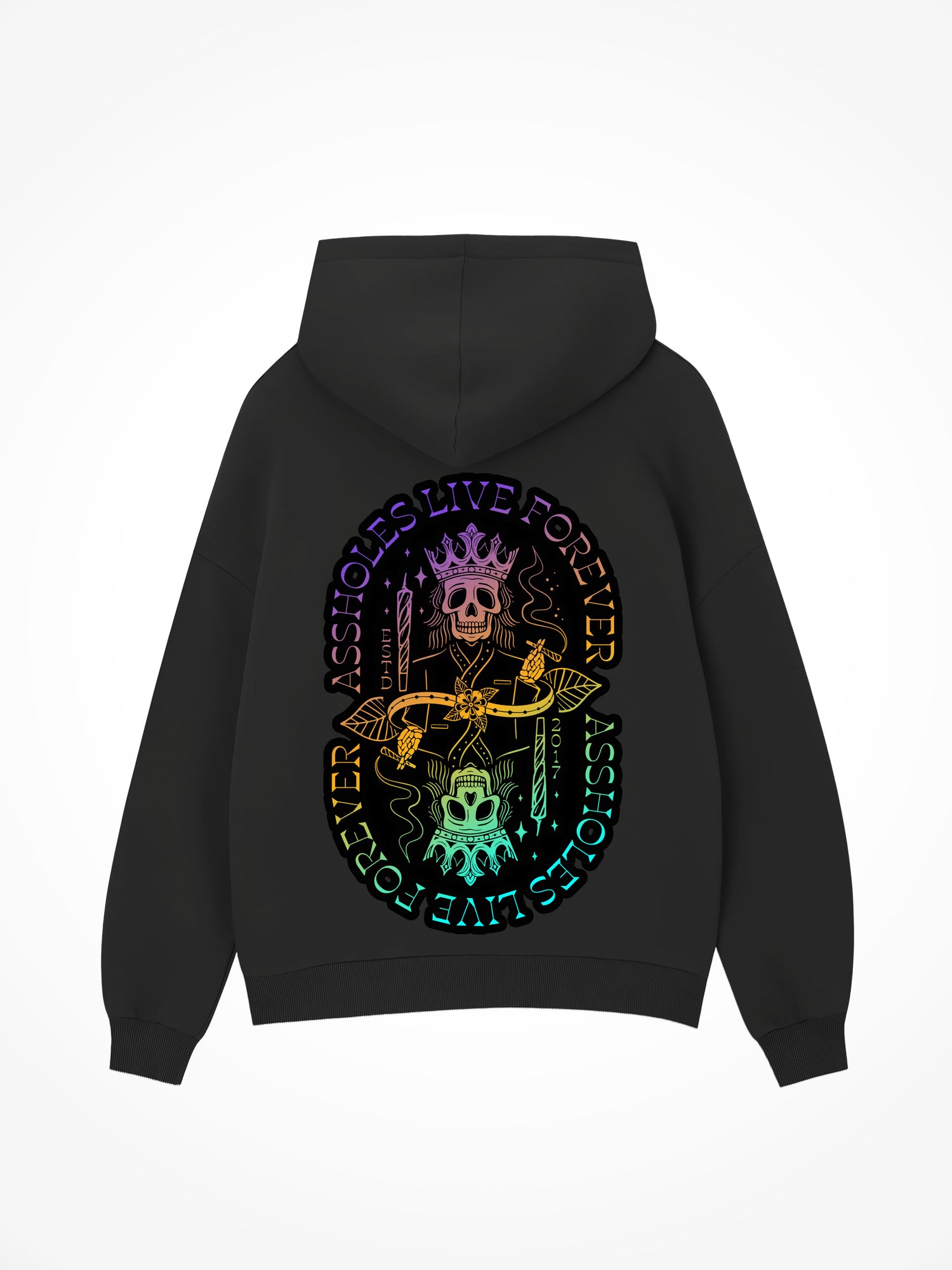 King Of Assholes - Black Hoodie