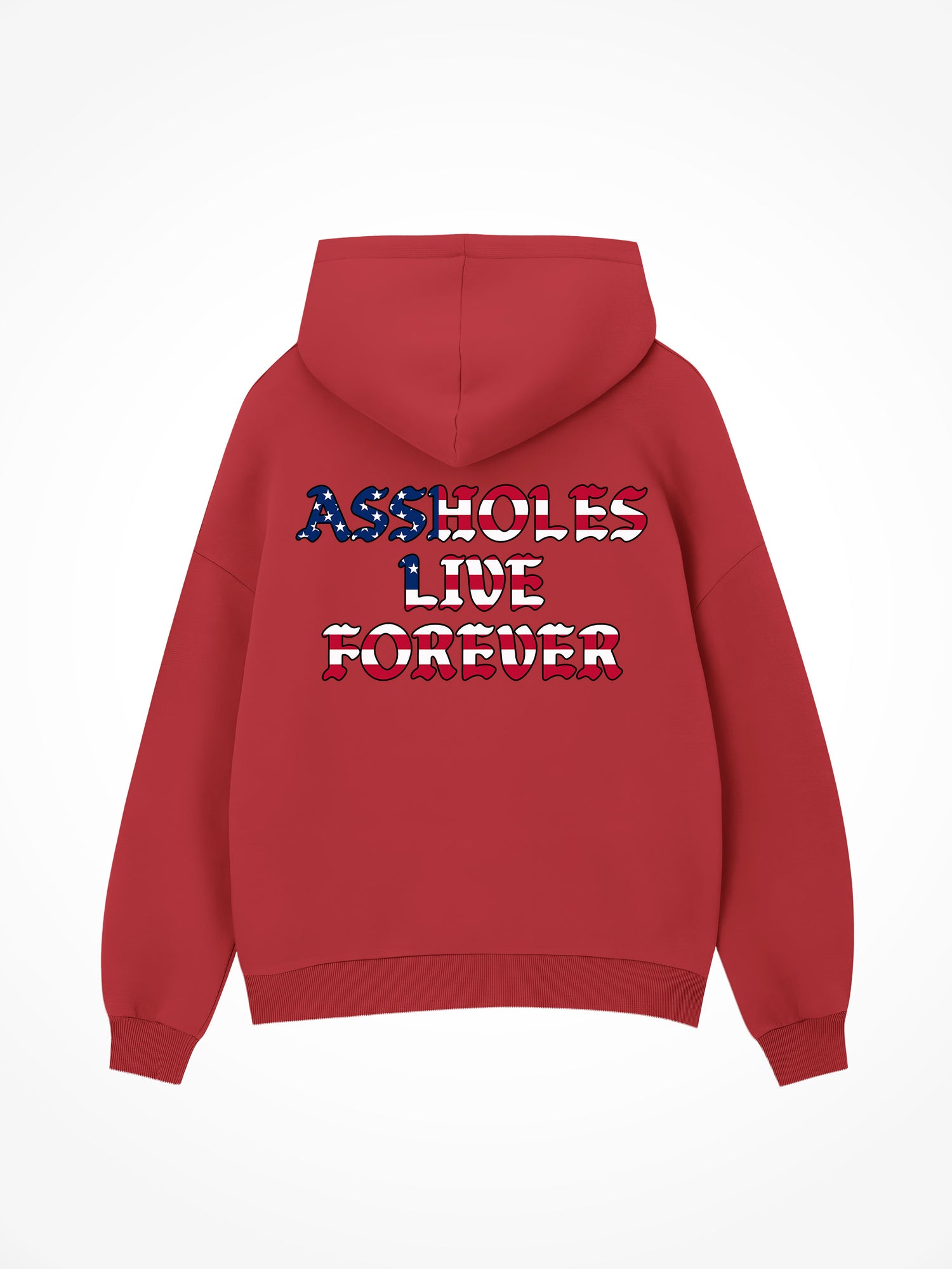 ALF Flag - Red Hoodie