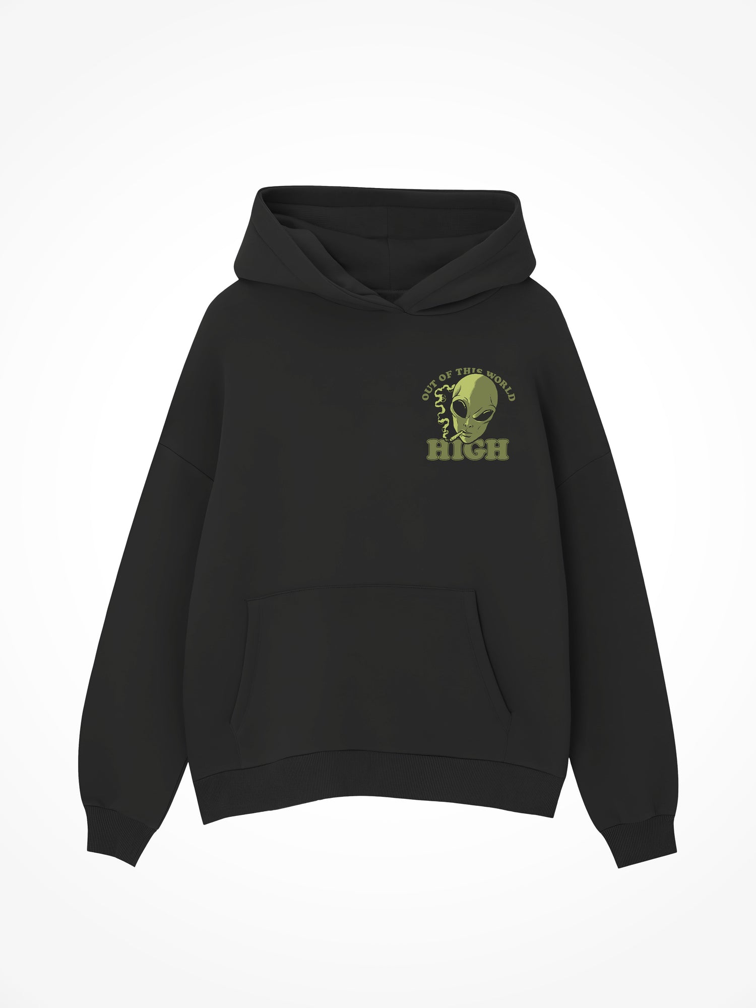Out of This World High - Black Hoodie