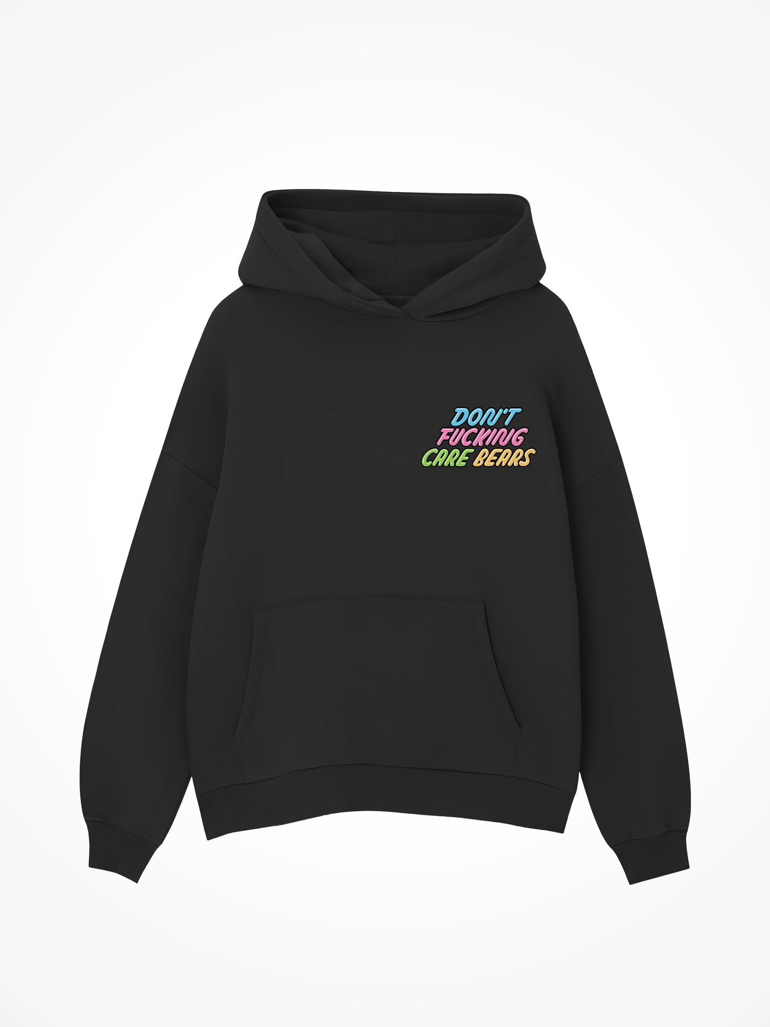 Dont Fucking Care - Black Hoodie