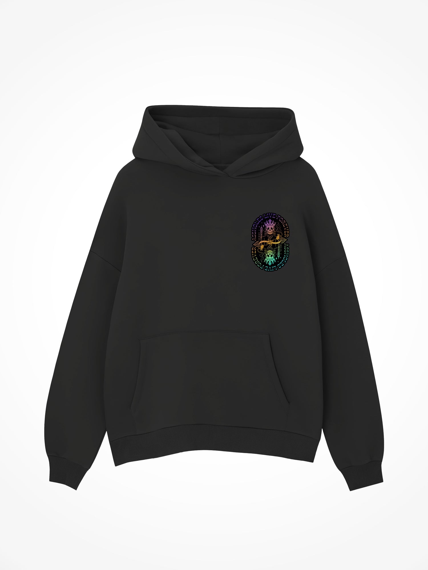 King Of Assholes - Black Hoodie
