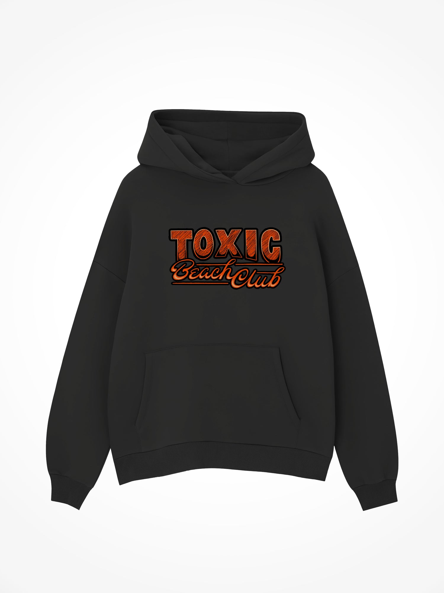 Toxic Beach Club - Black Hoodie