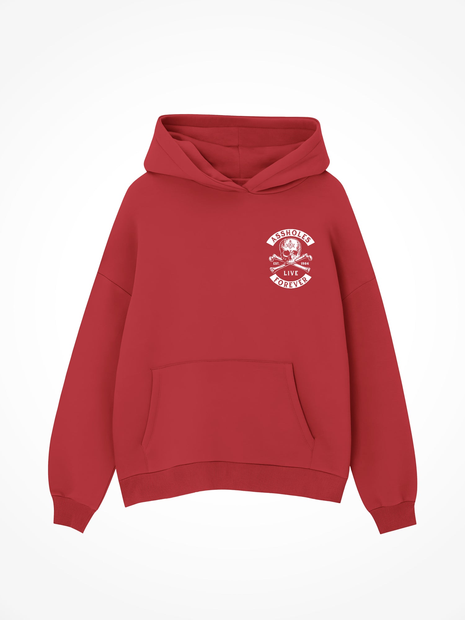 Assholes Secret Society - Red Hoodie