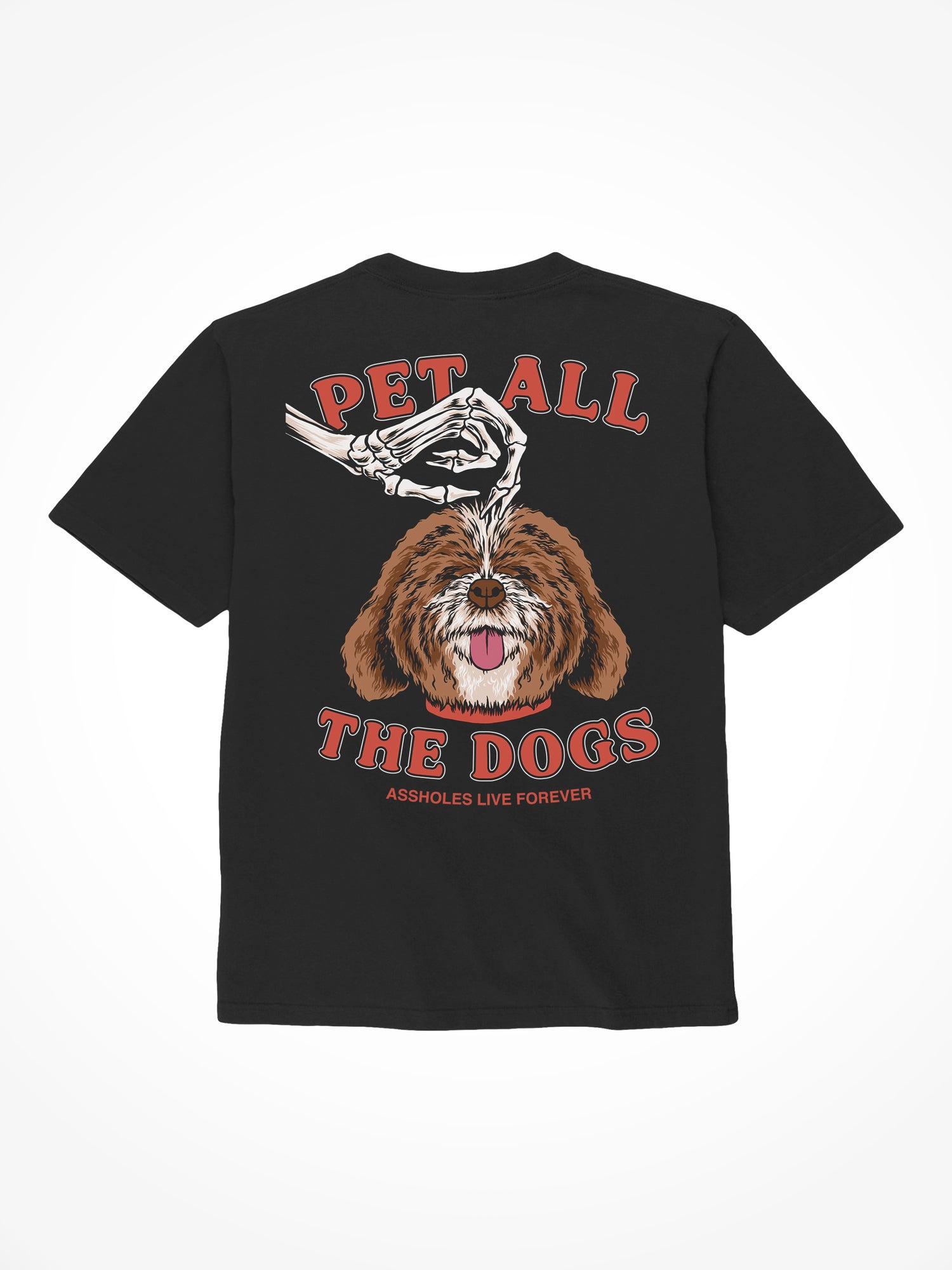 Pet all the Dogs - Black T-Shirt