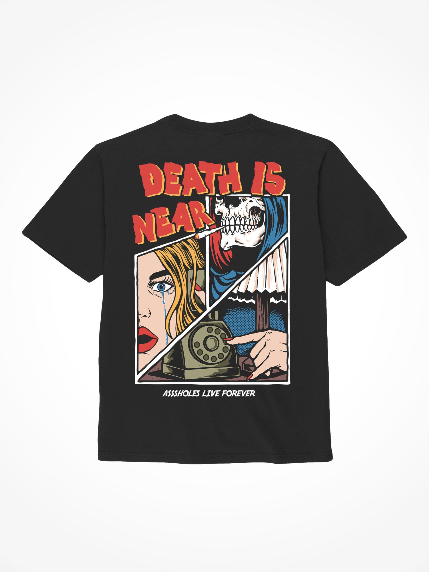 Death is Near - Black T-Shirt