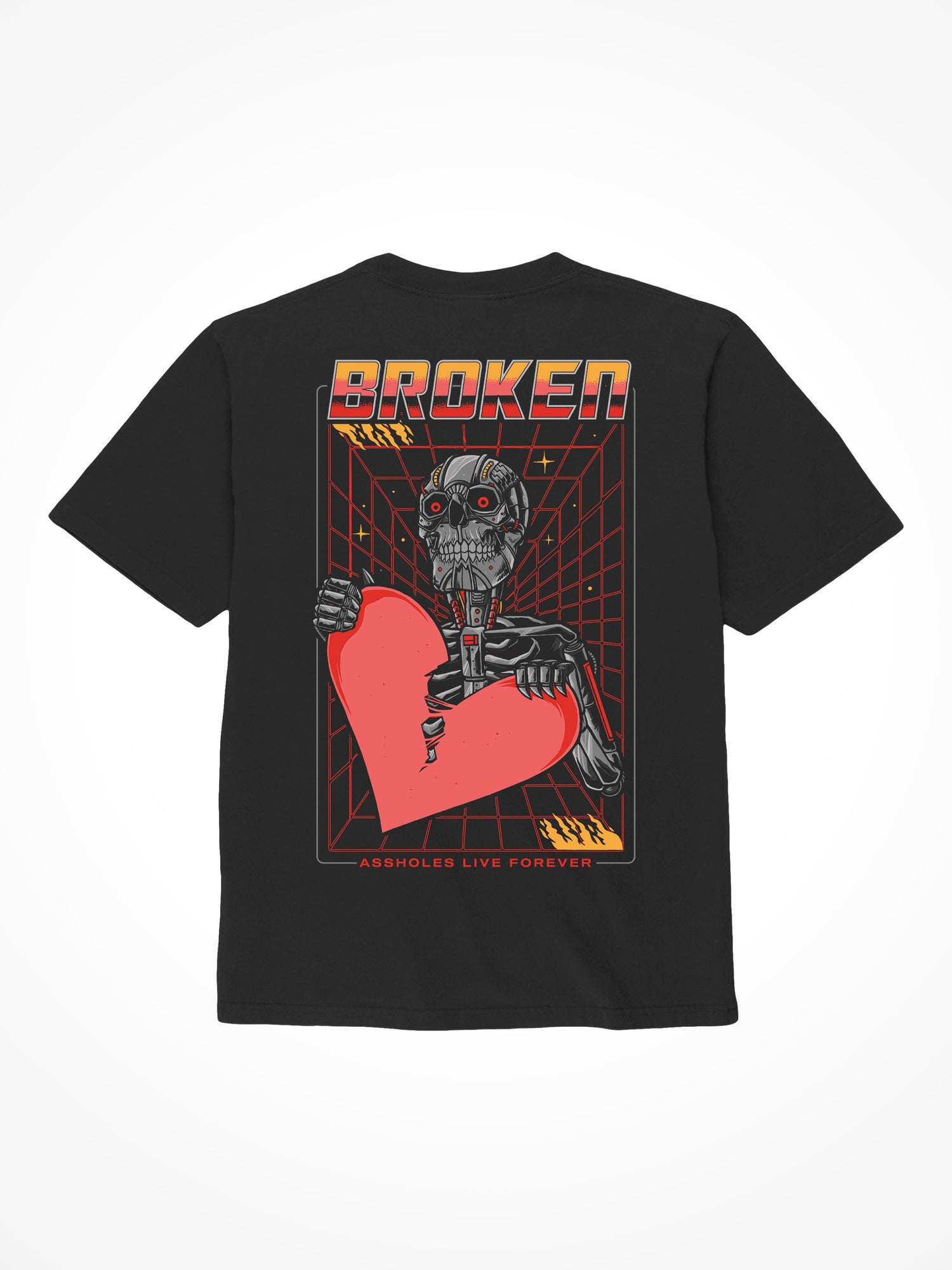 Broken - Black T-Shirt