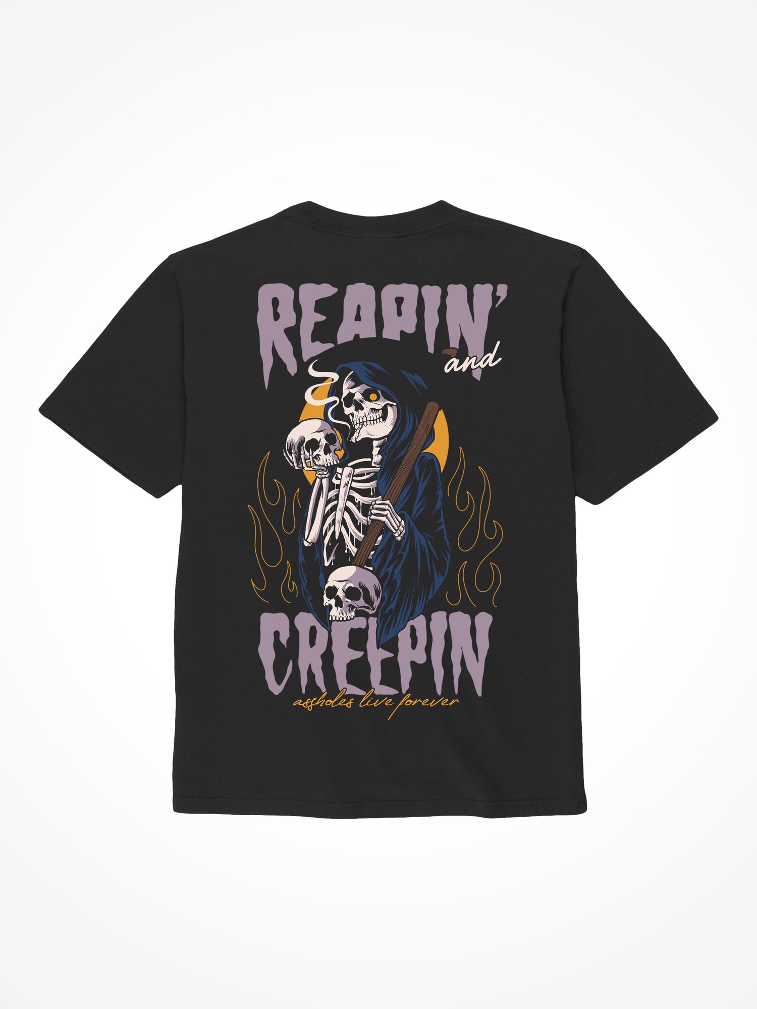 Reapin and Creepin- Black T-Shirt