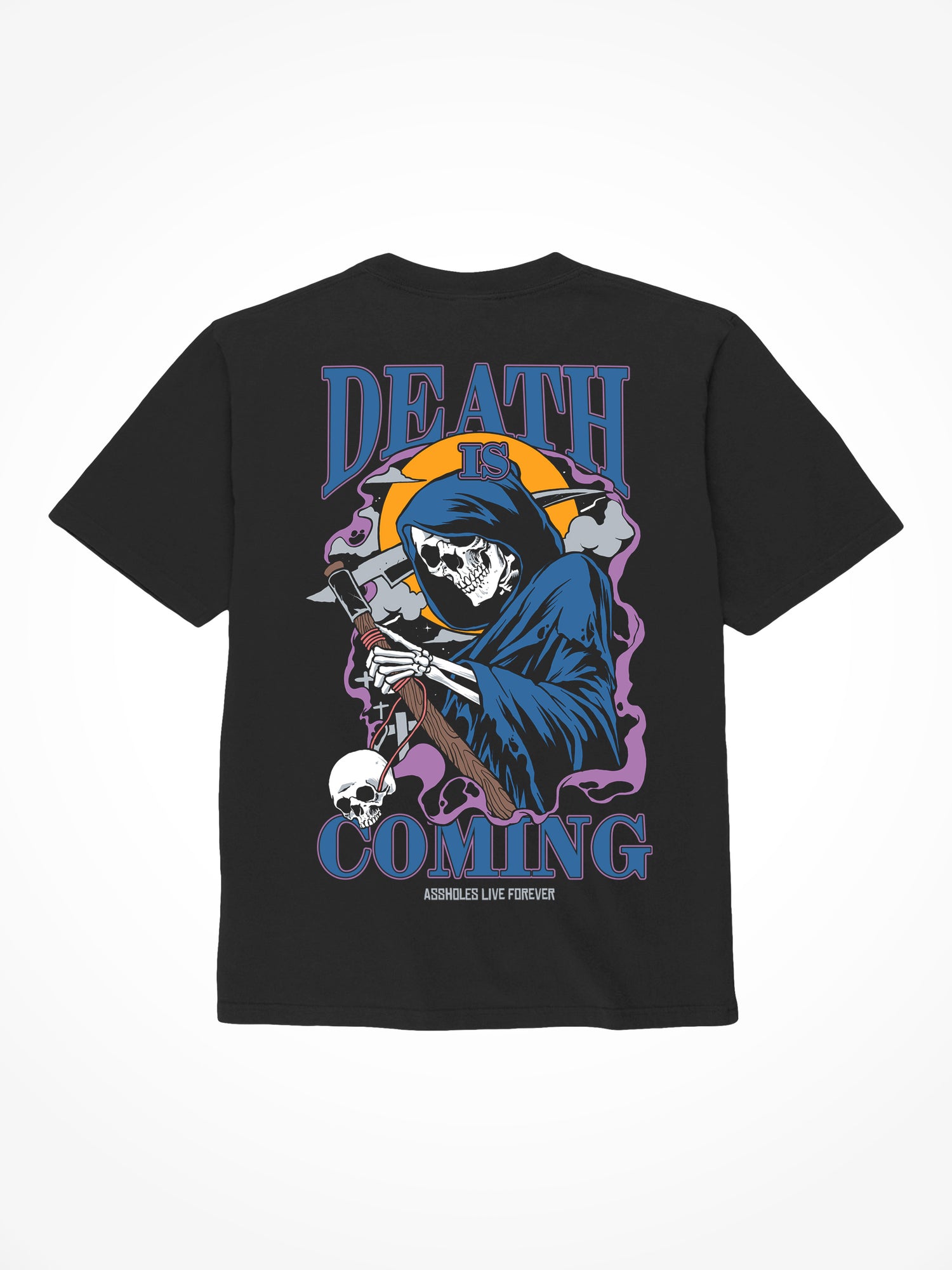 Death is Coming - Black T-Shirt