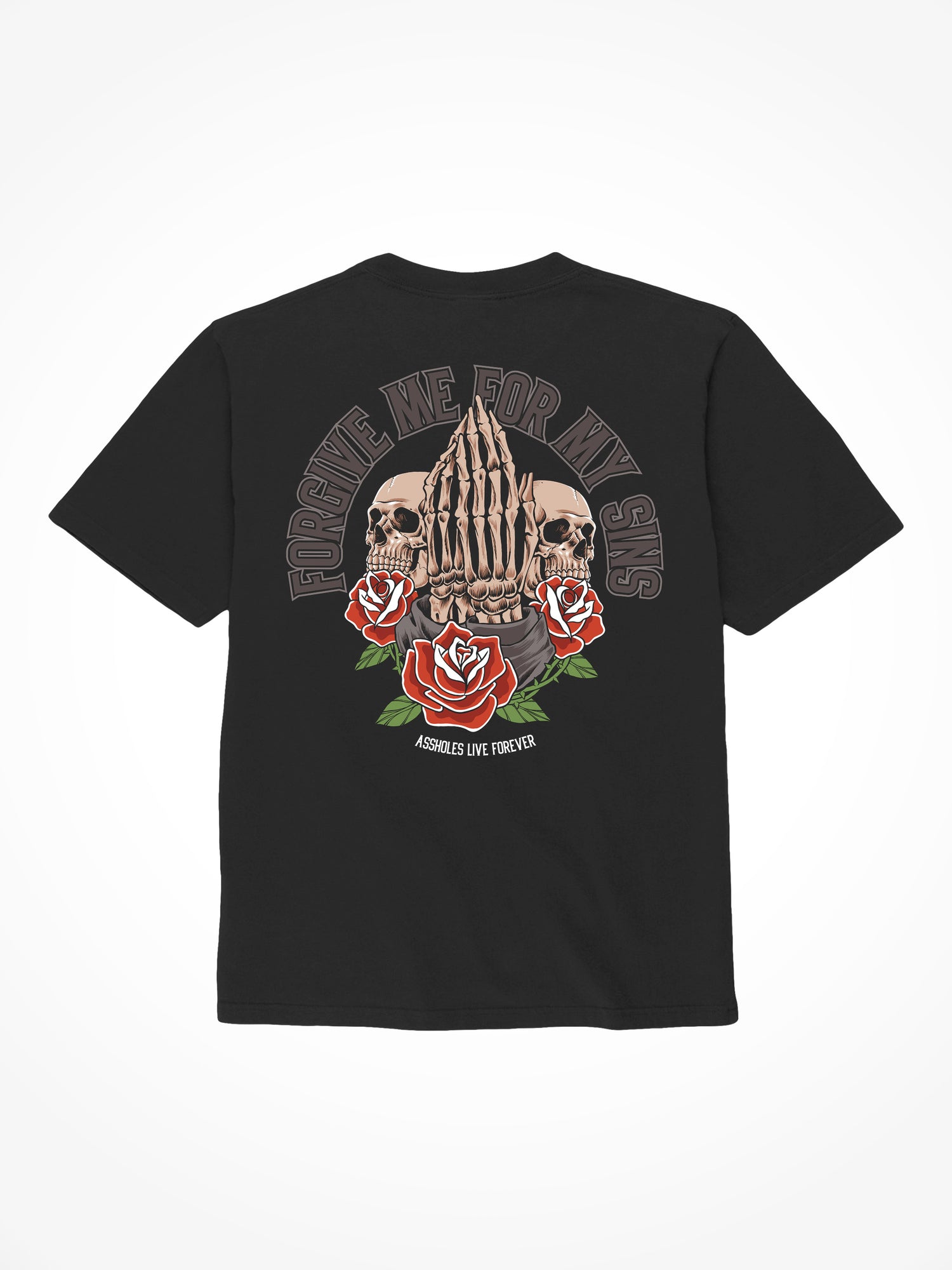 Forgive me for my Sins - Black T-Shirt