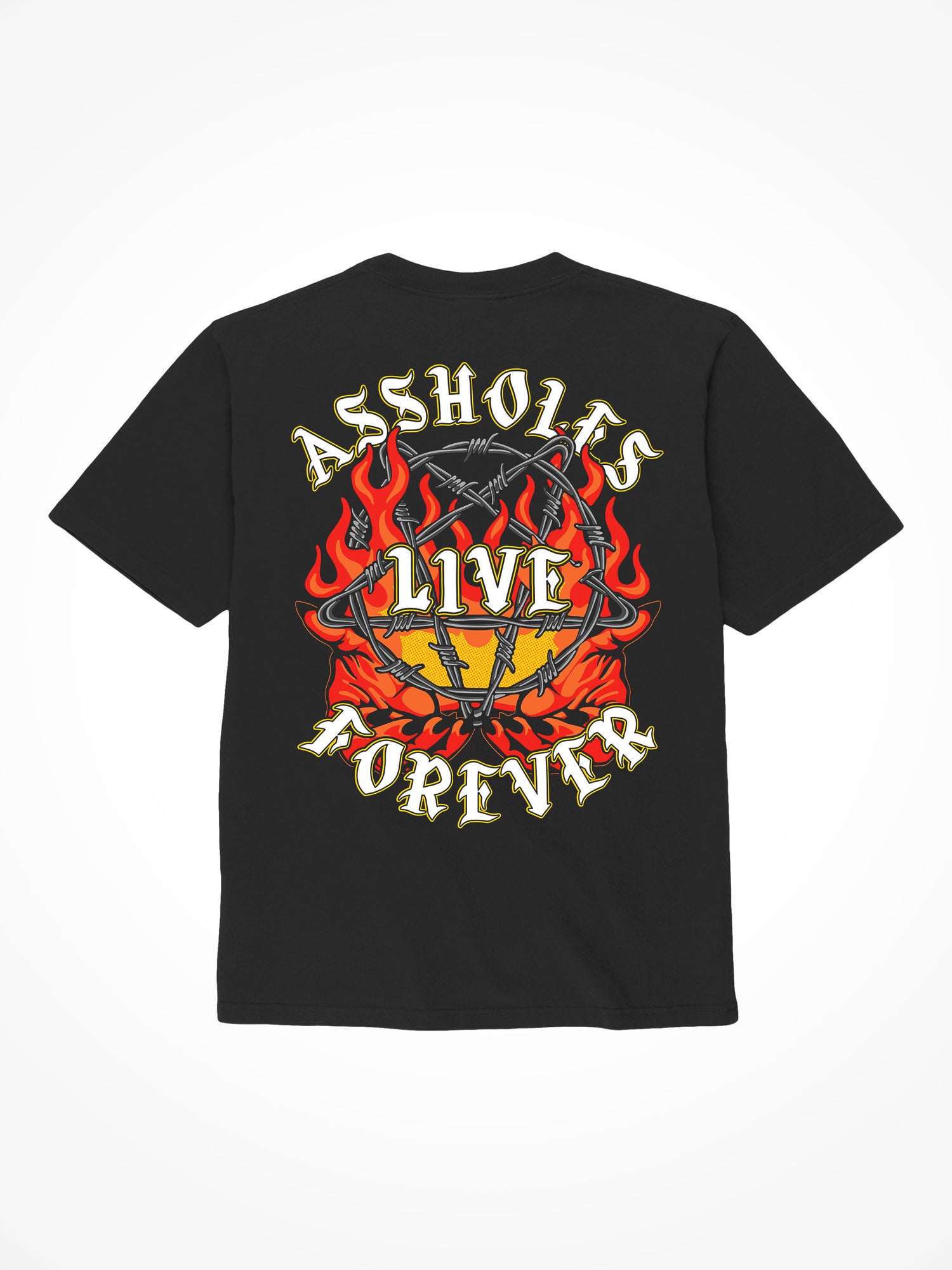 ALF Pentagram - Black T-Shirt