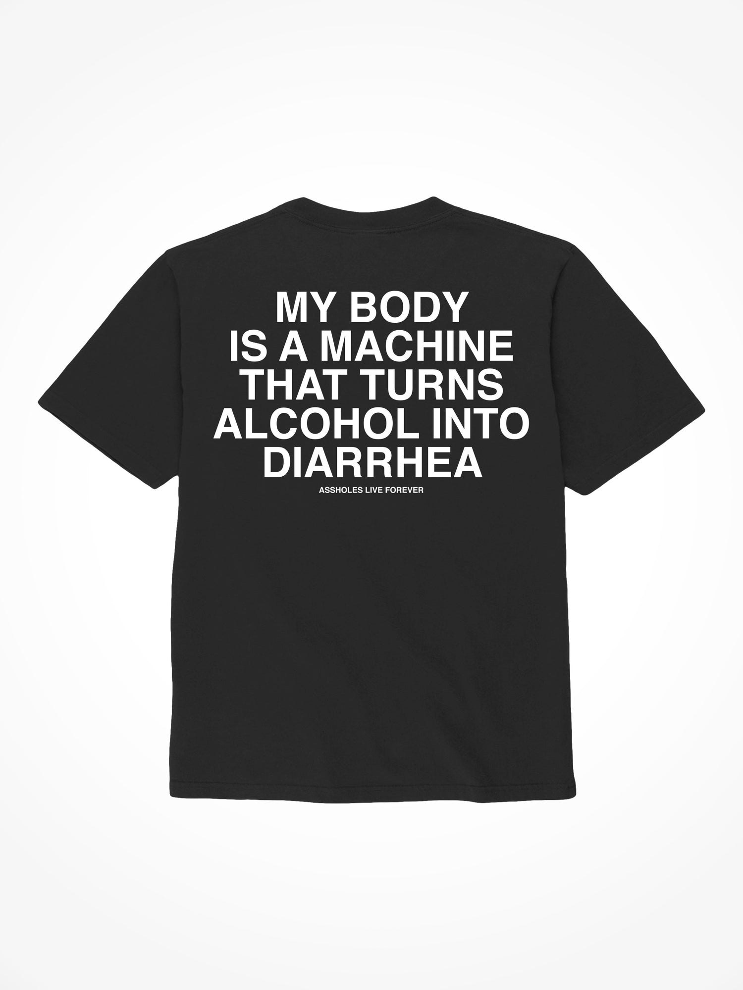 My Body Is A Machine - Black T-Shirt