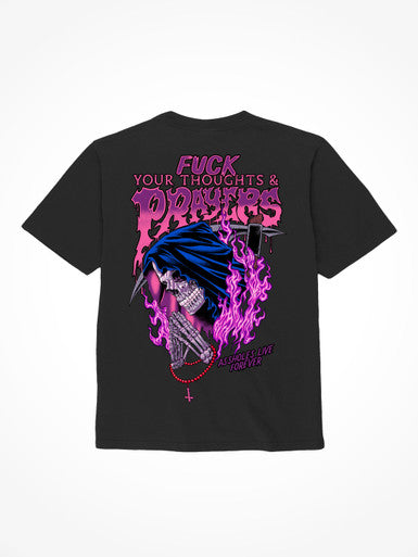 Fuck Your Thoughts And Prayers - Black T-Shirt