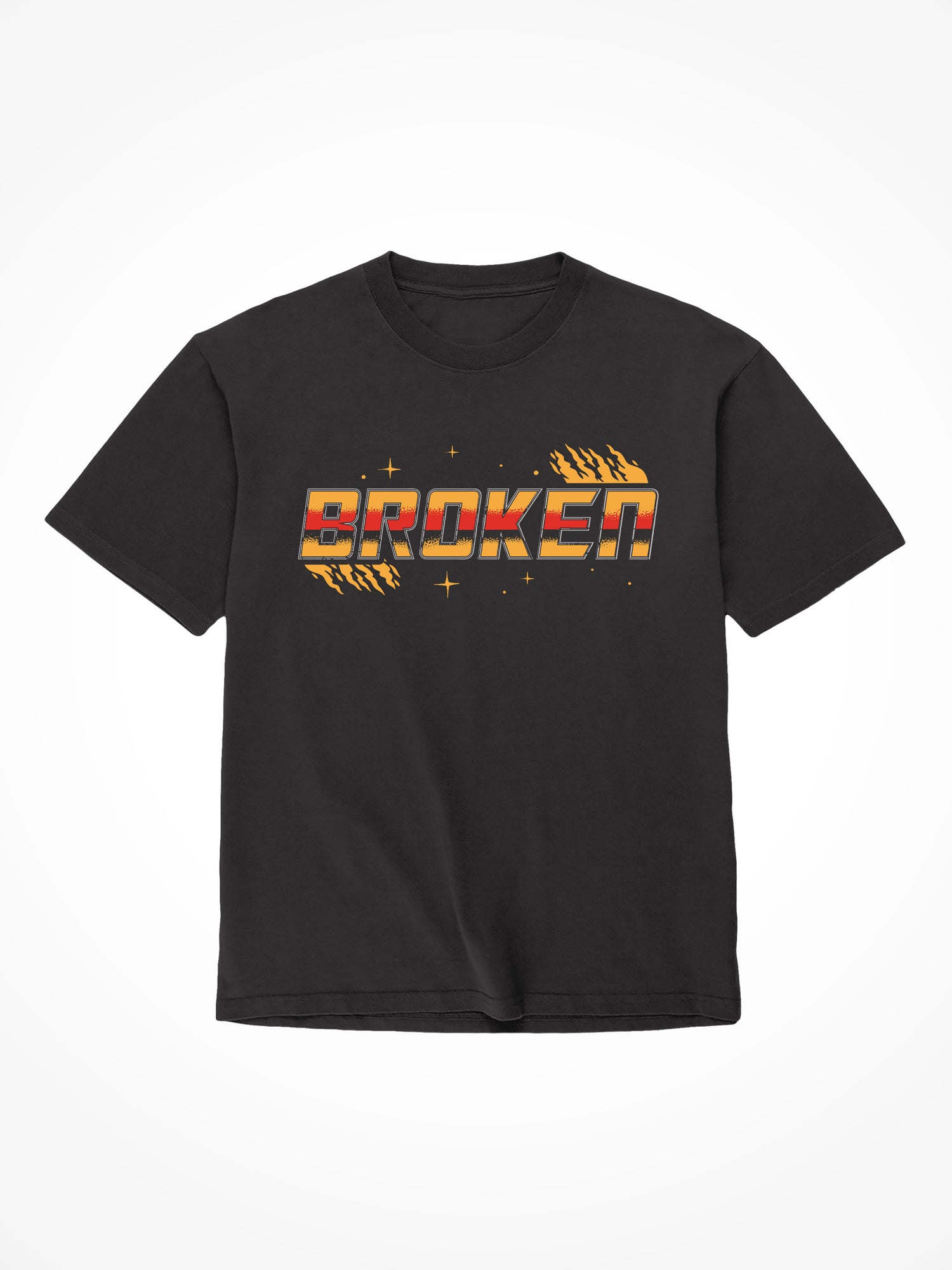 Broken - Black T-Shirt