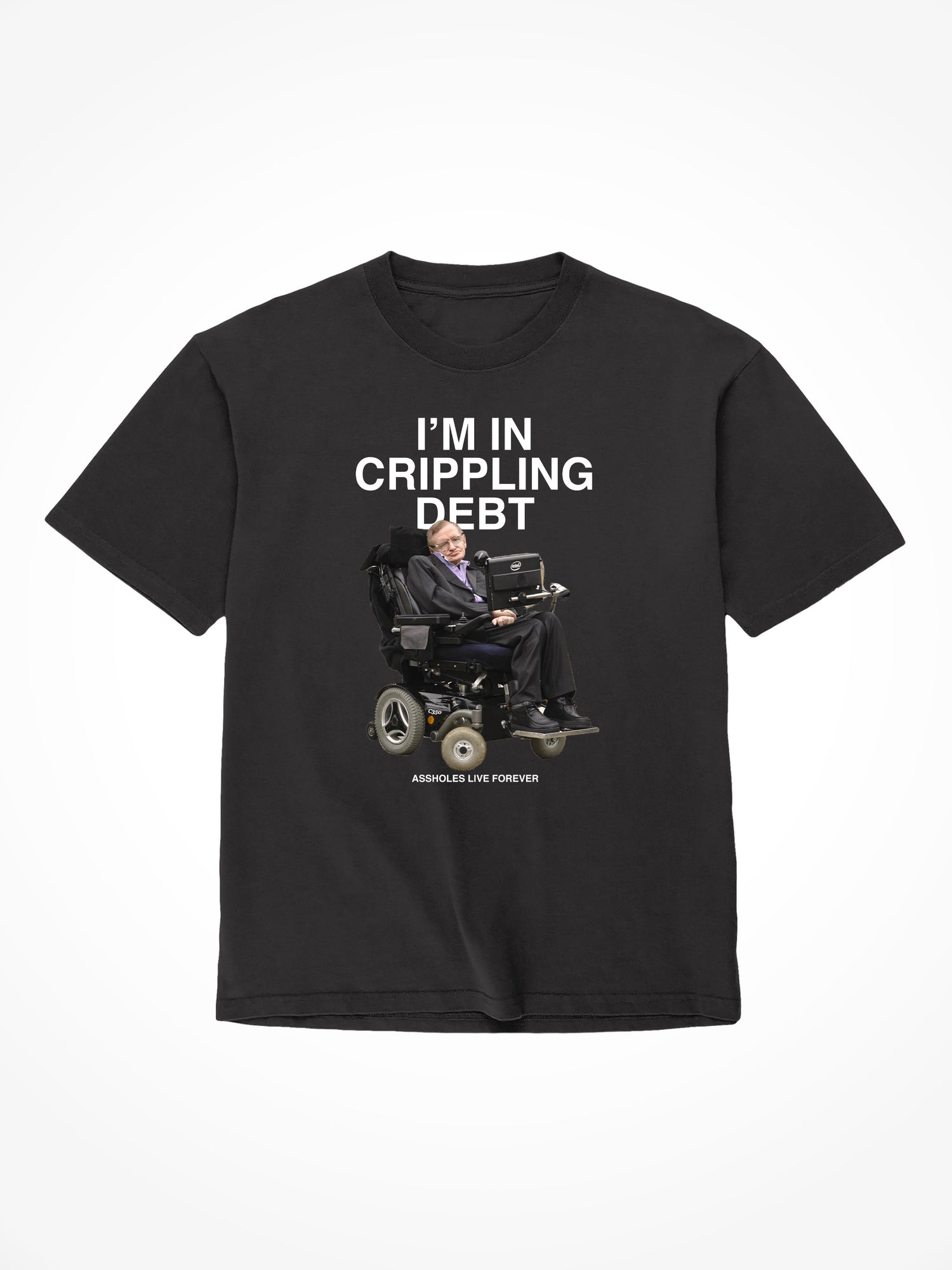 Crippling Debt - Black T-Shirt