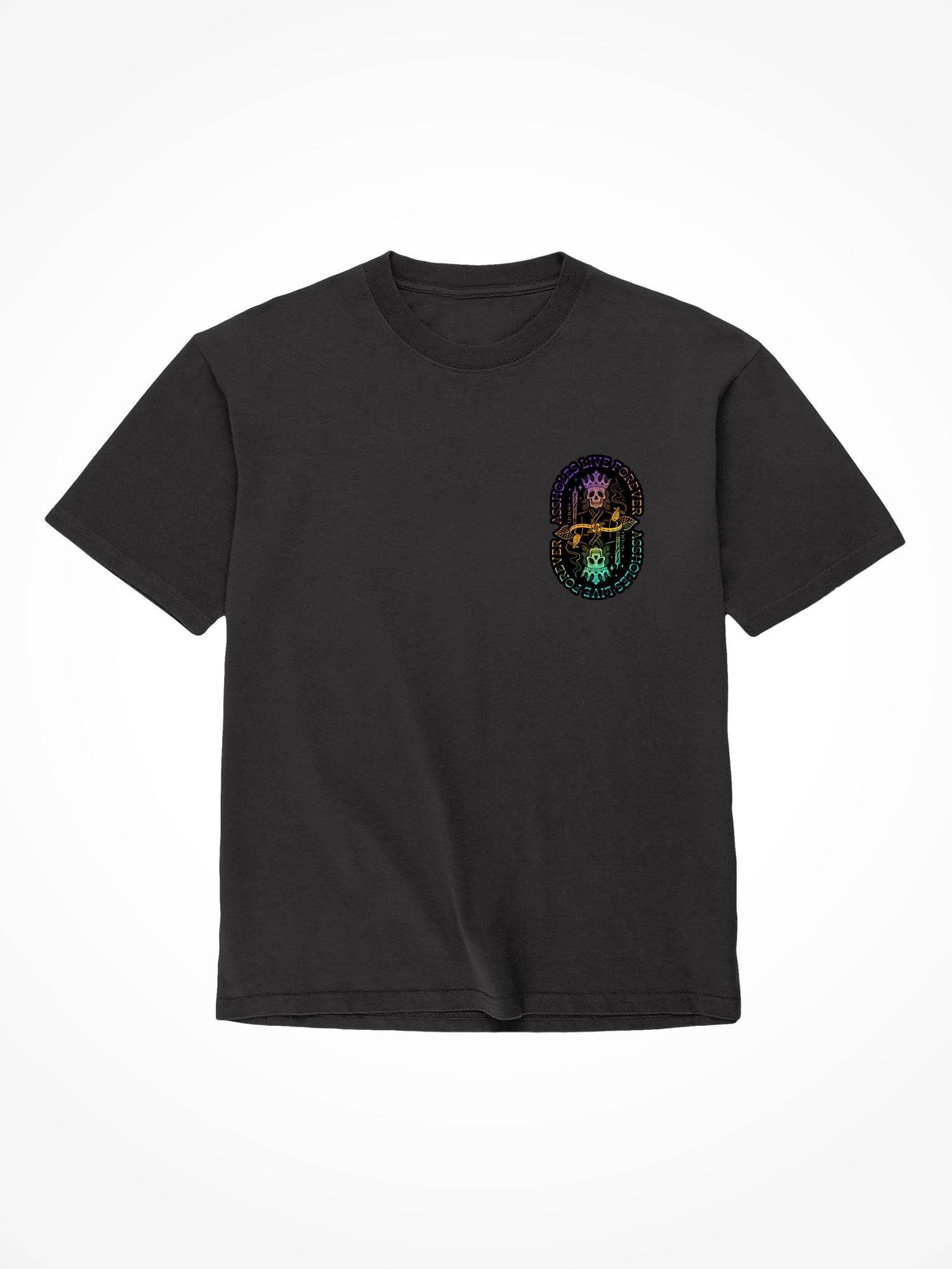 King Of Assholes - Black T-Shirt