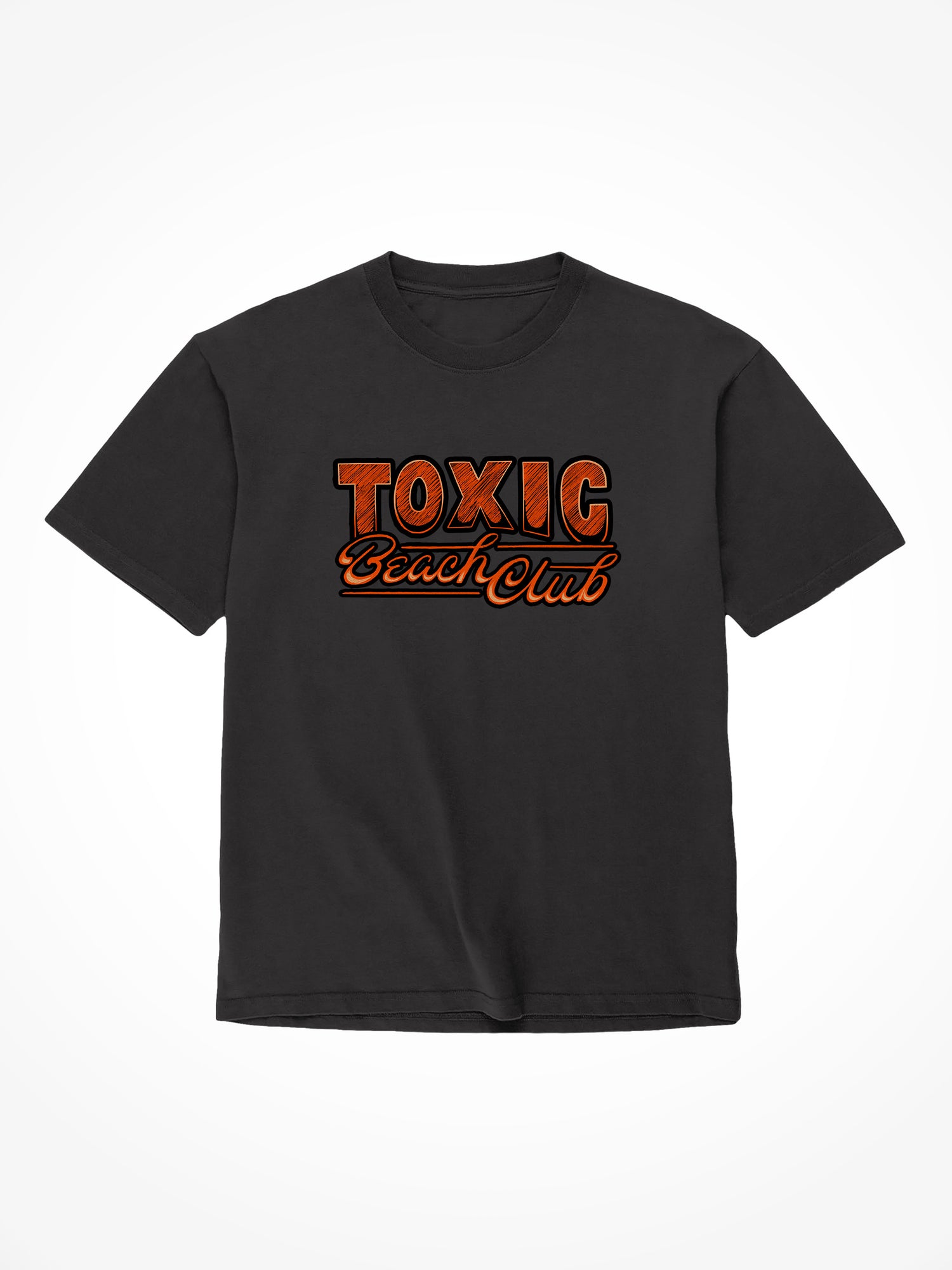 Toxic Beach Club - Black T-Shirt