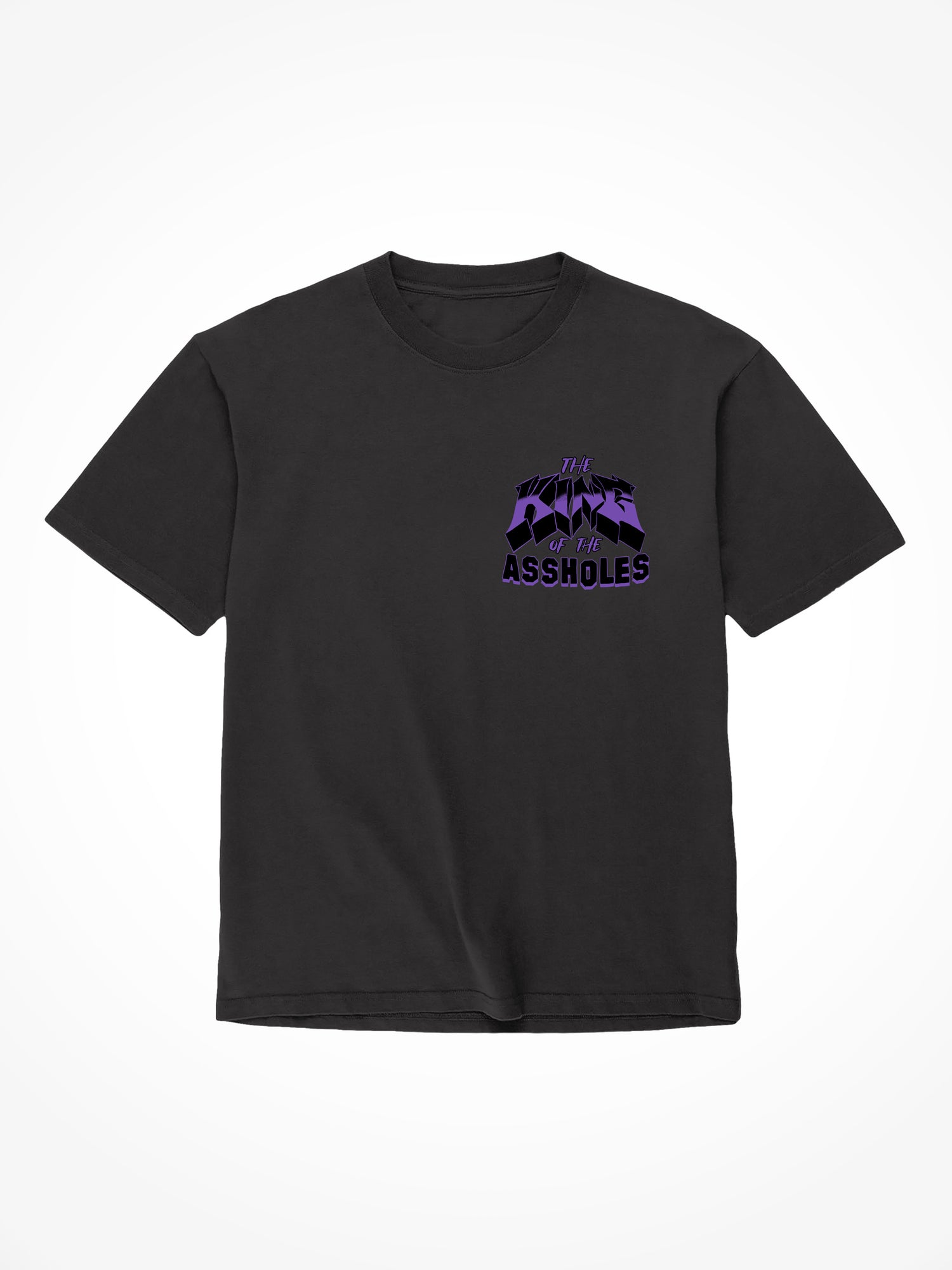 The King Of The Assholes - Black T-Shirt