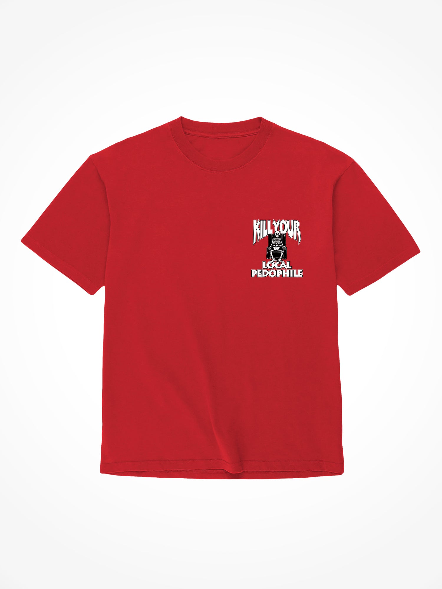 Death Row Pedophile - Red T-Shirt