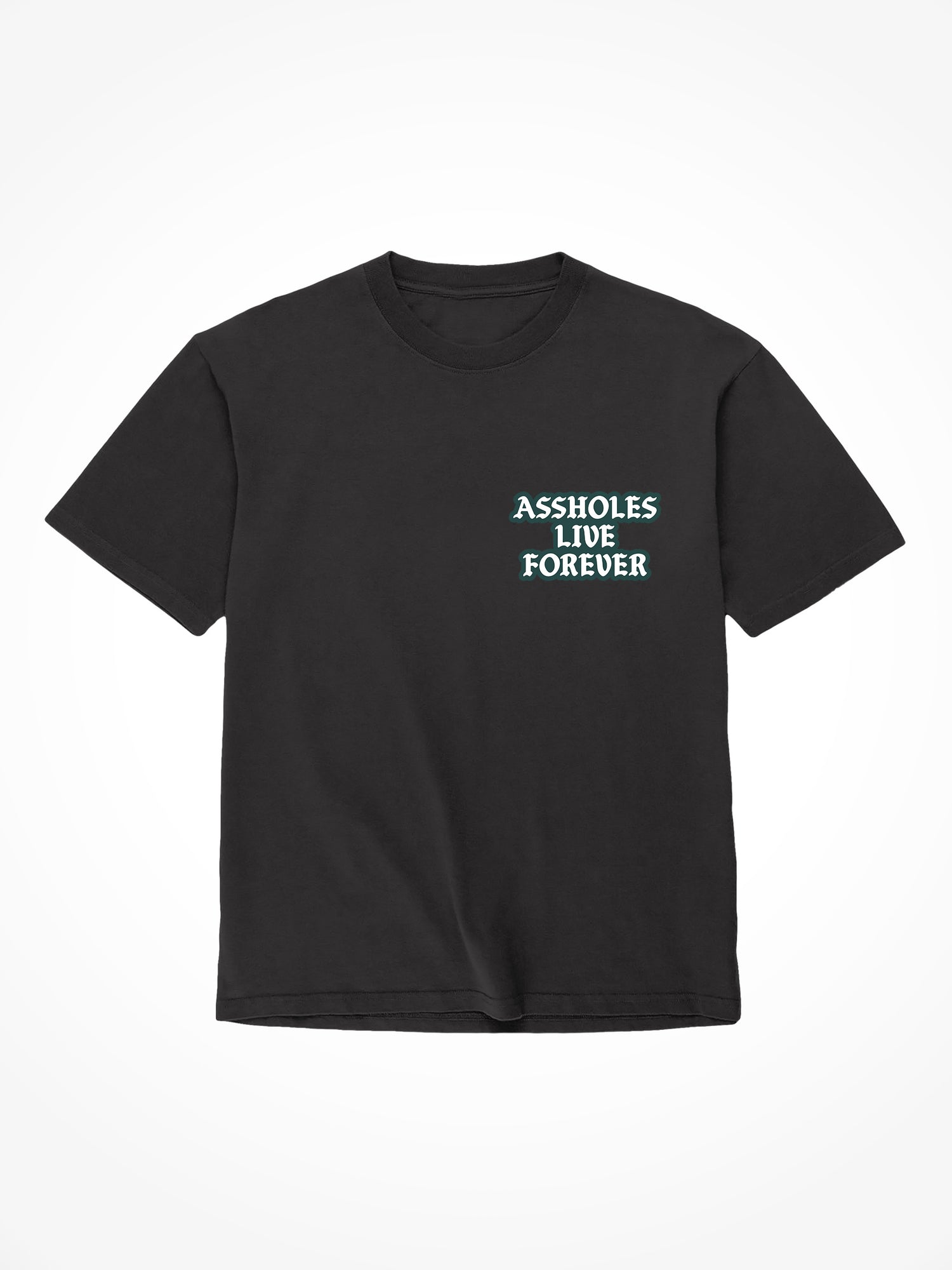 ALF Flowers - Black T-Shirt