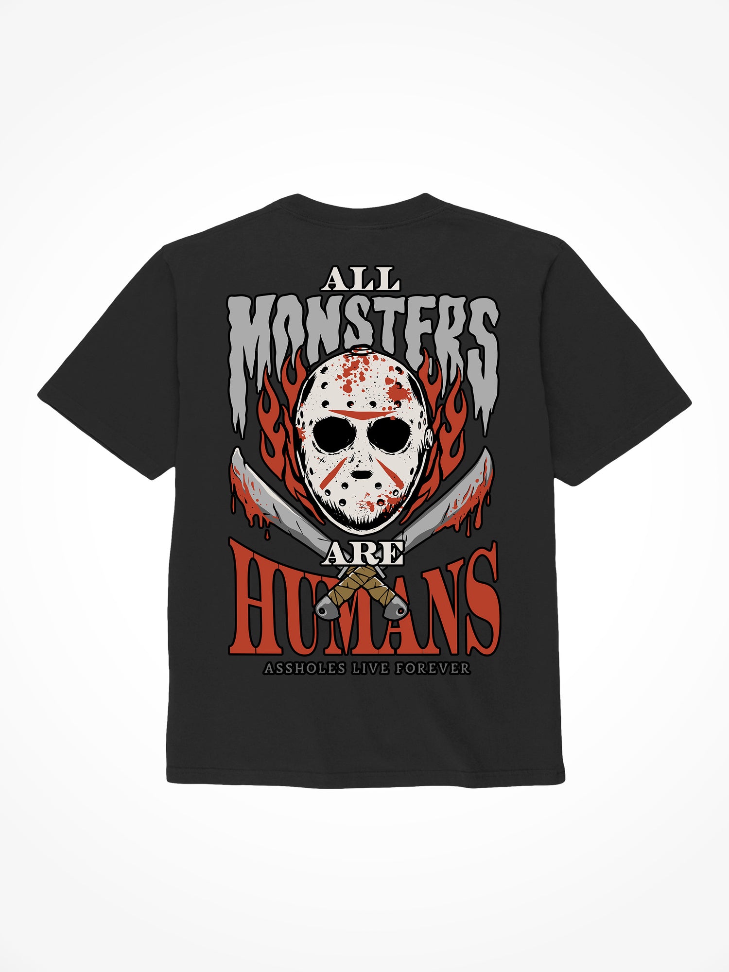 All Monsters are Humans- Black T-Shirt