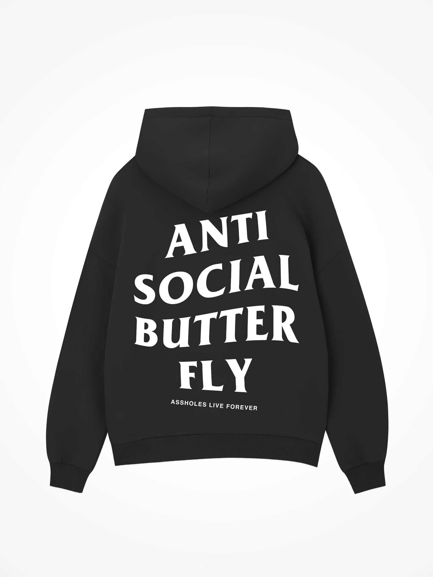 Anti Social Butterfly - Black Hoodie