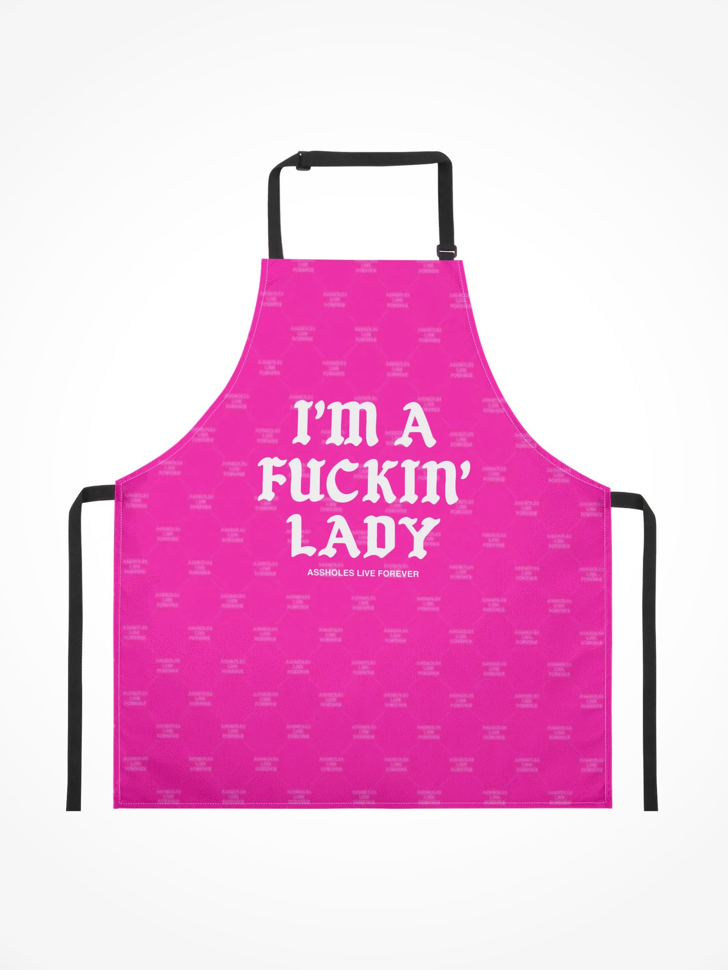 Apron - FUCKING LADY PINK