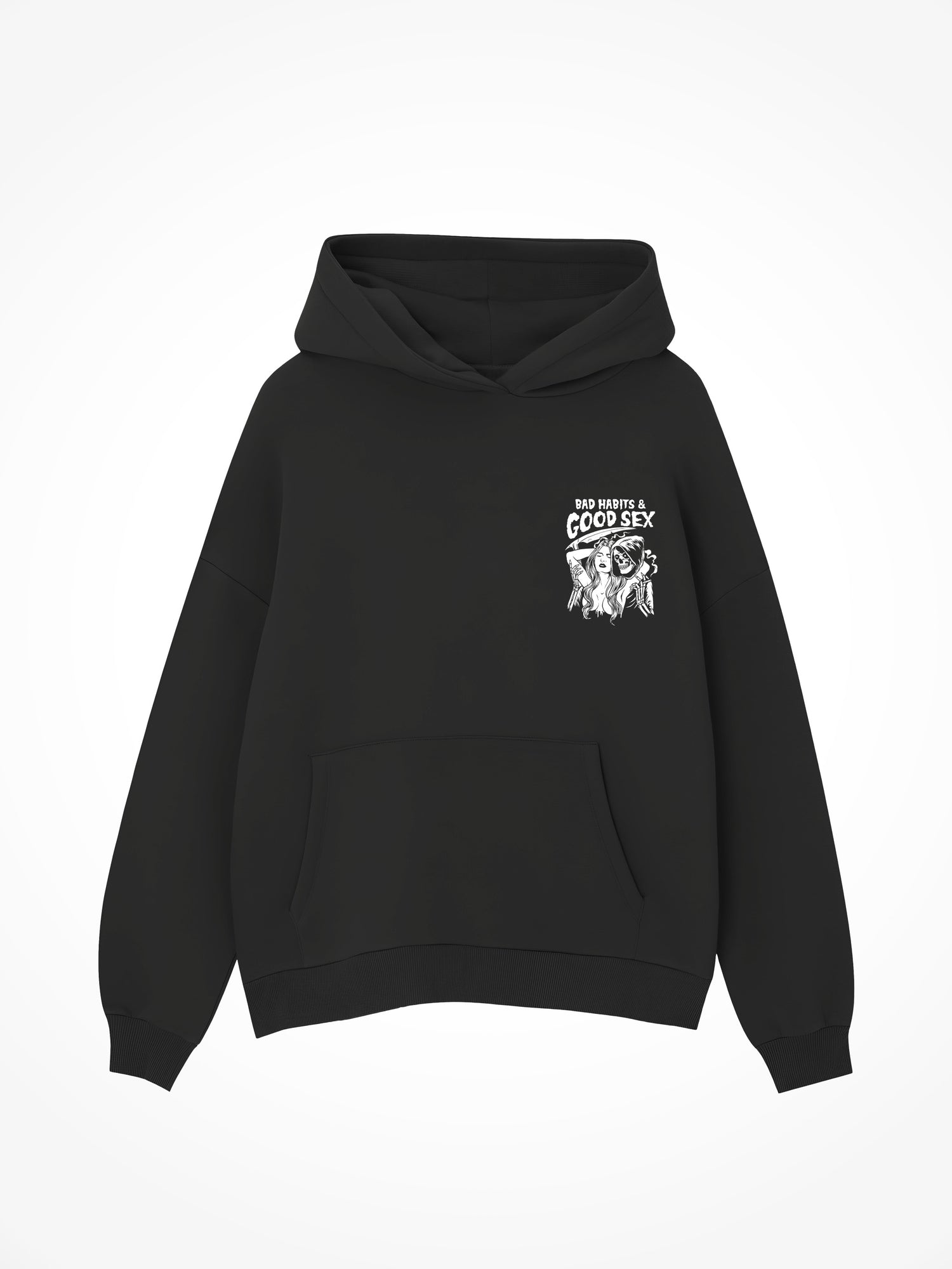 Bad Habits And Good Sex - Black Hoodie