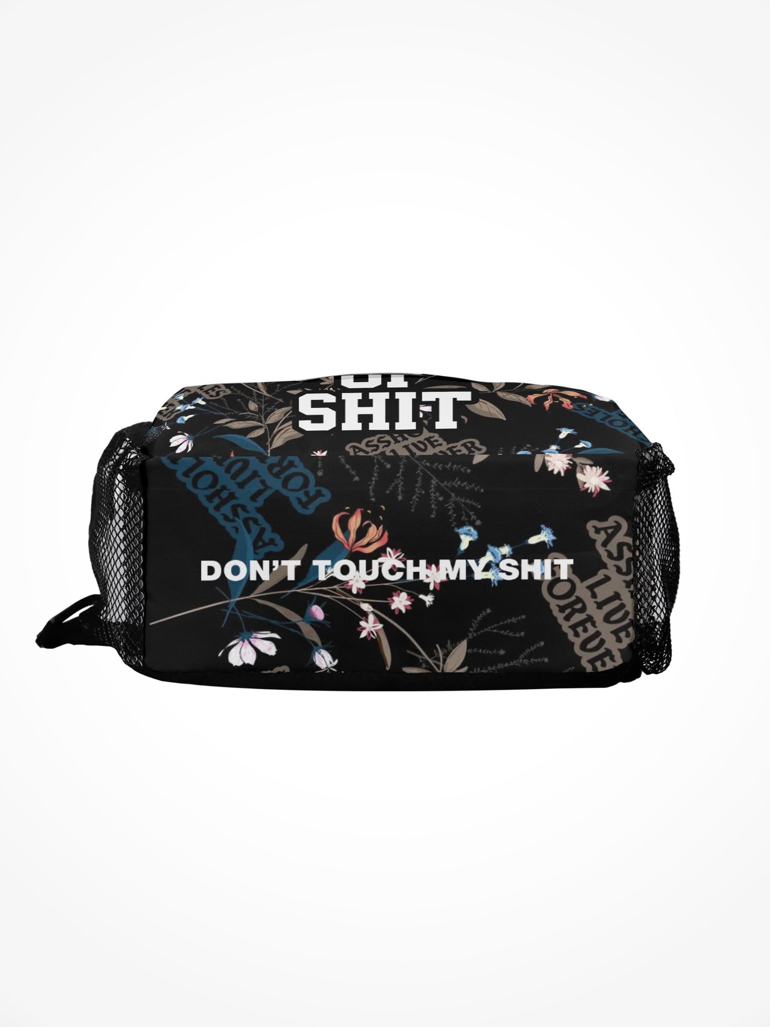All-Over-Print Chest Crossbody Bag - Full Of Shit Flower Garden