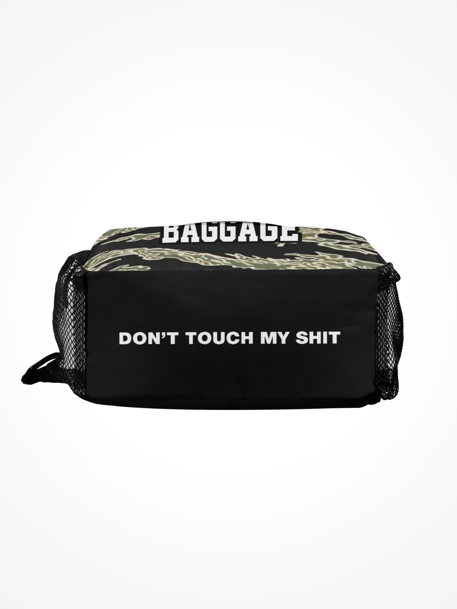 All-Over-Print Chest Crossbody Bag - Emotional Baggage Green Tiger Camo