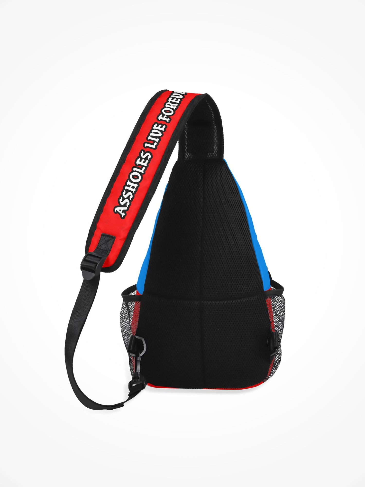 All-Over-Print Chest Crossbody Bag - Emotional Baggage Colorblock